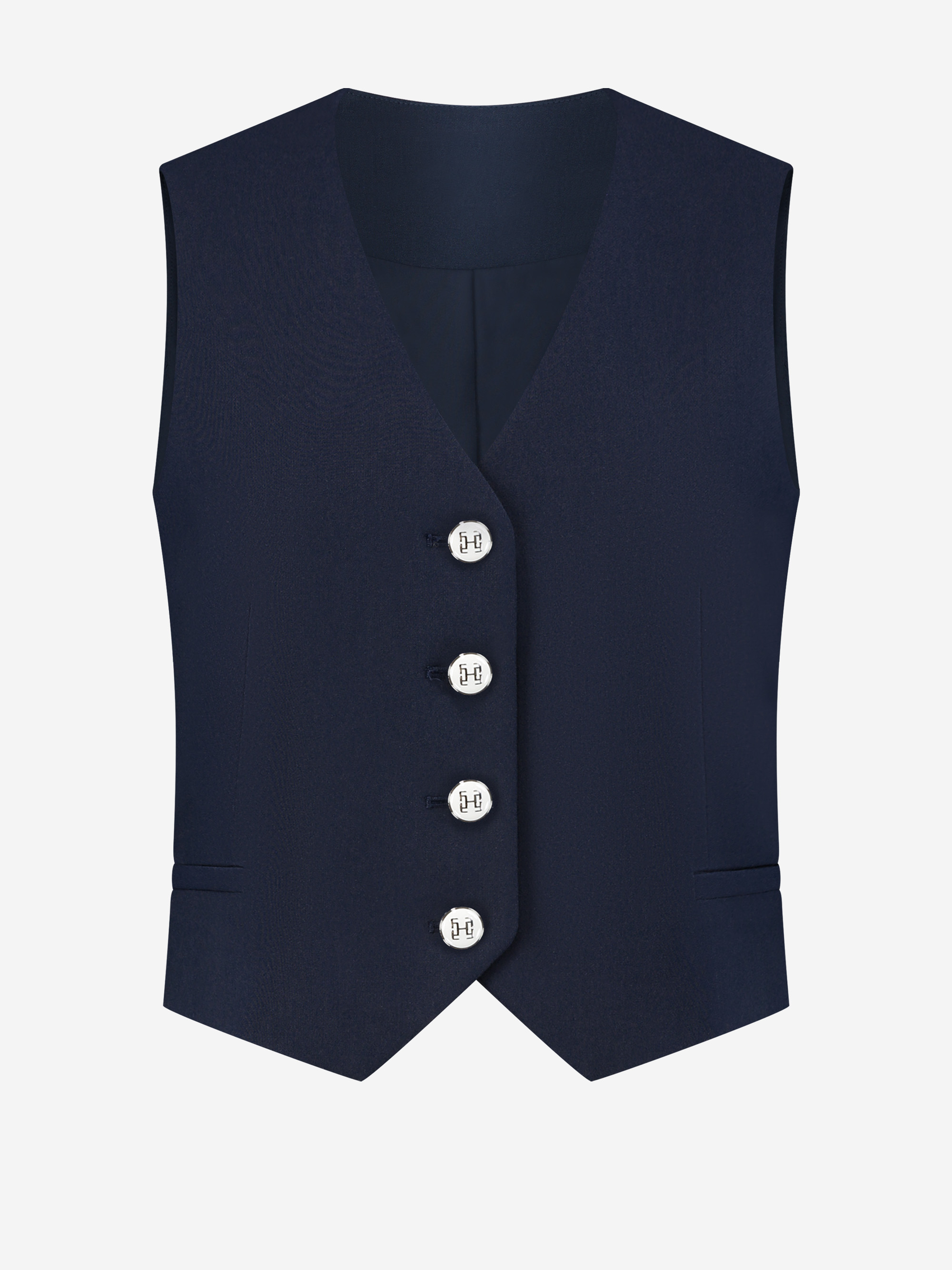Gilet met knopen