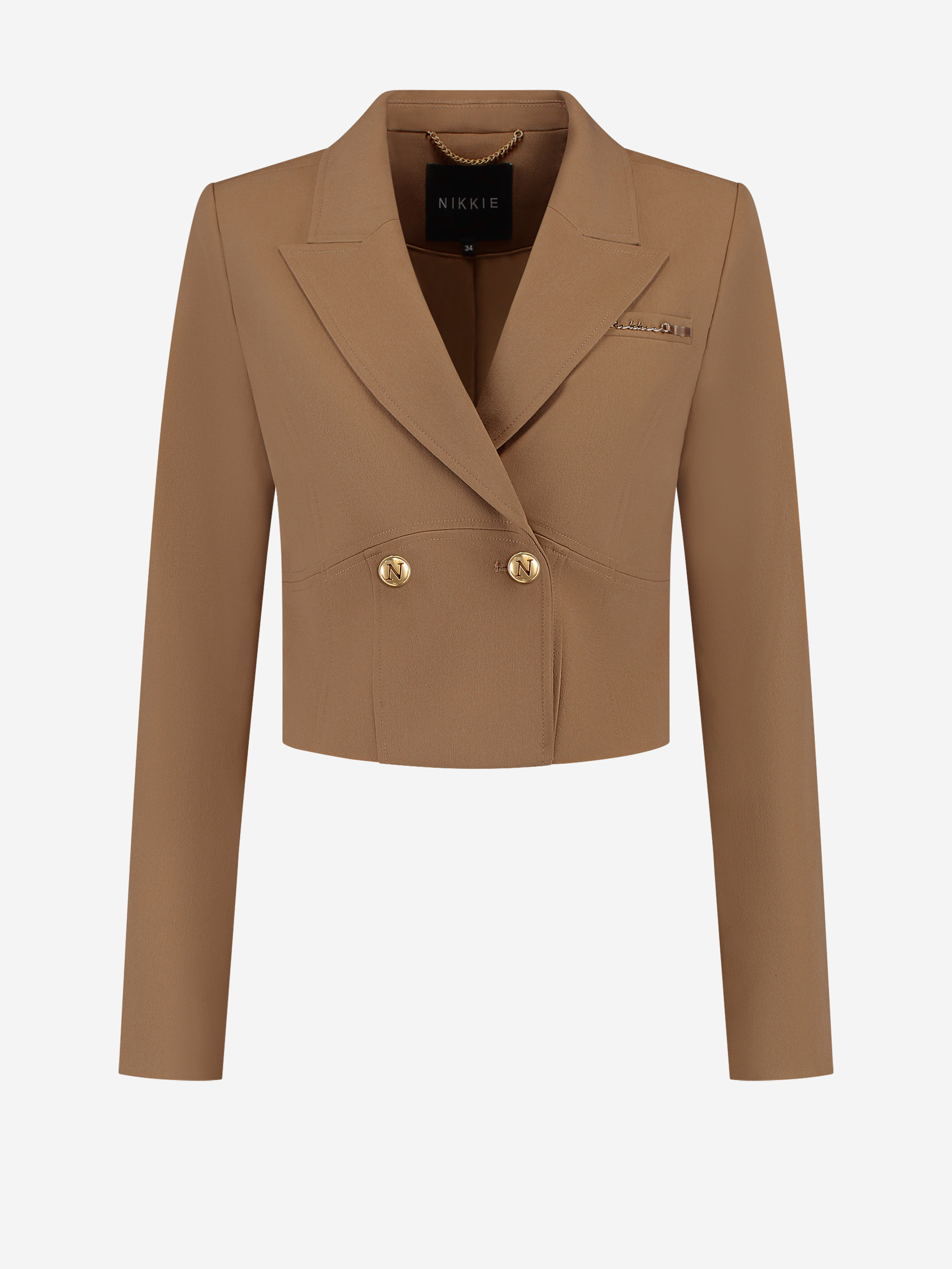 Cropped blazer