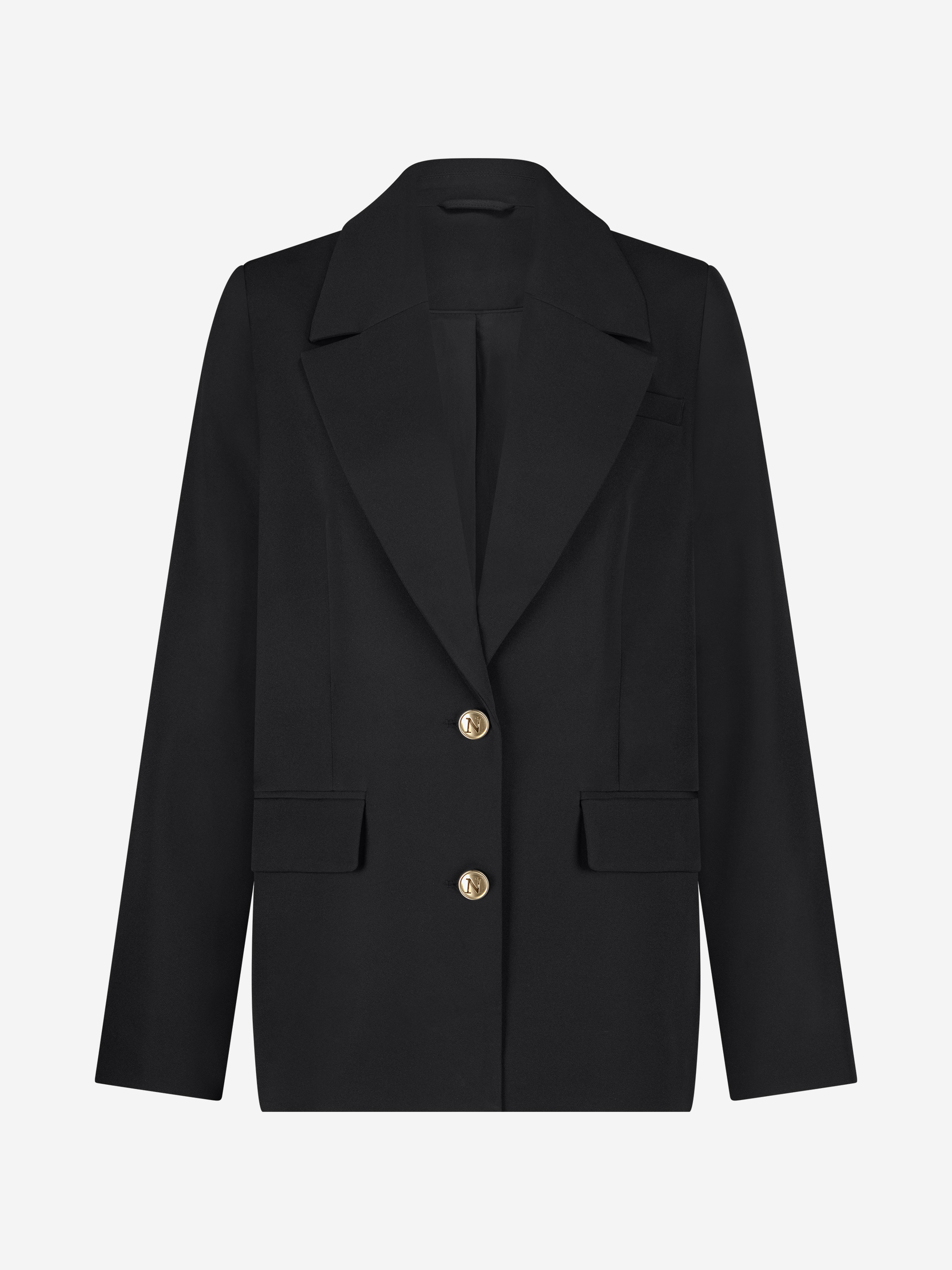 Blazer with N-buttons