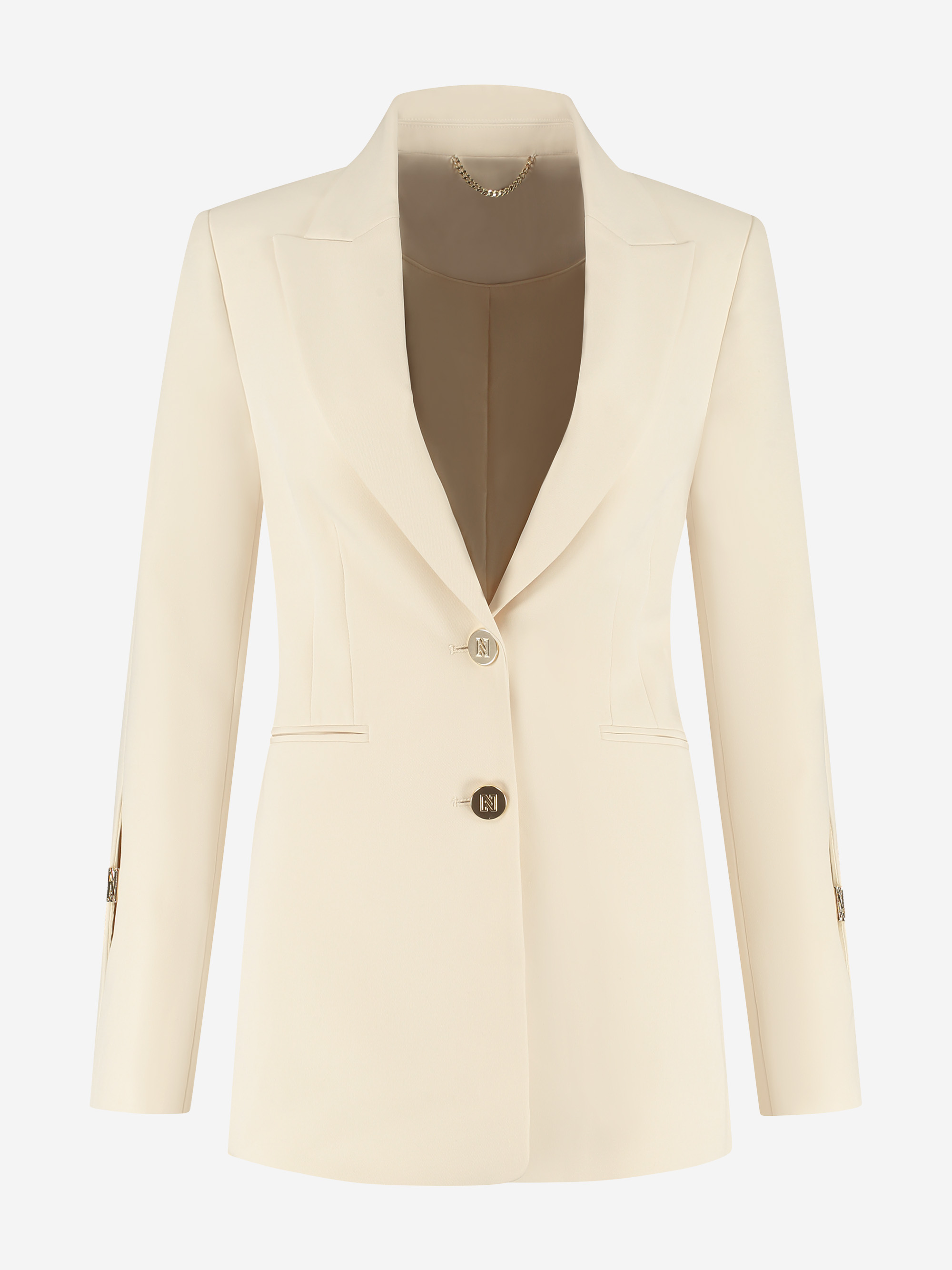 Fitted blazer with NIKKIE buttons