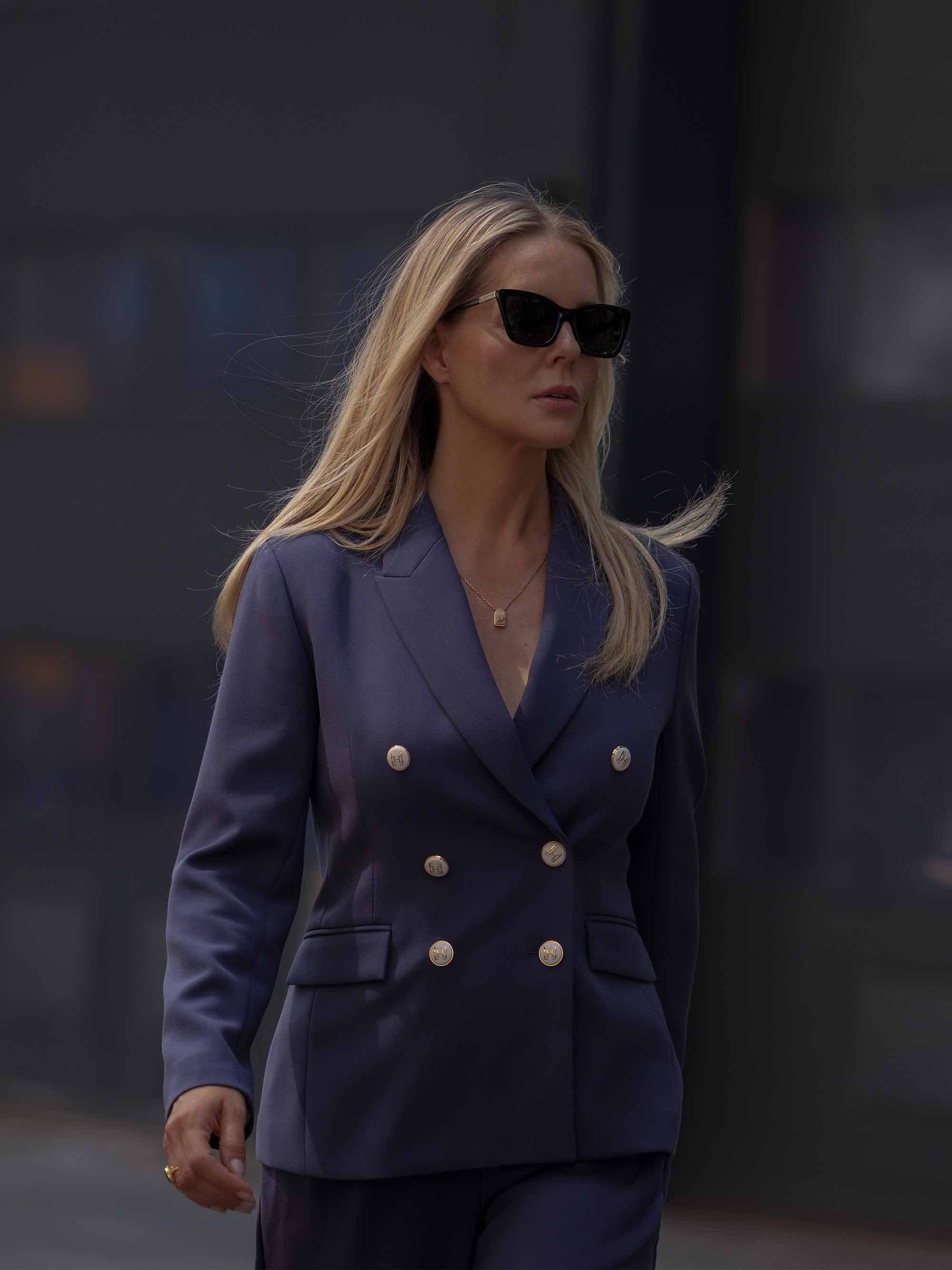 Double-breasted blazer