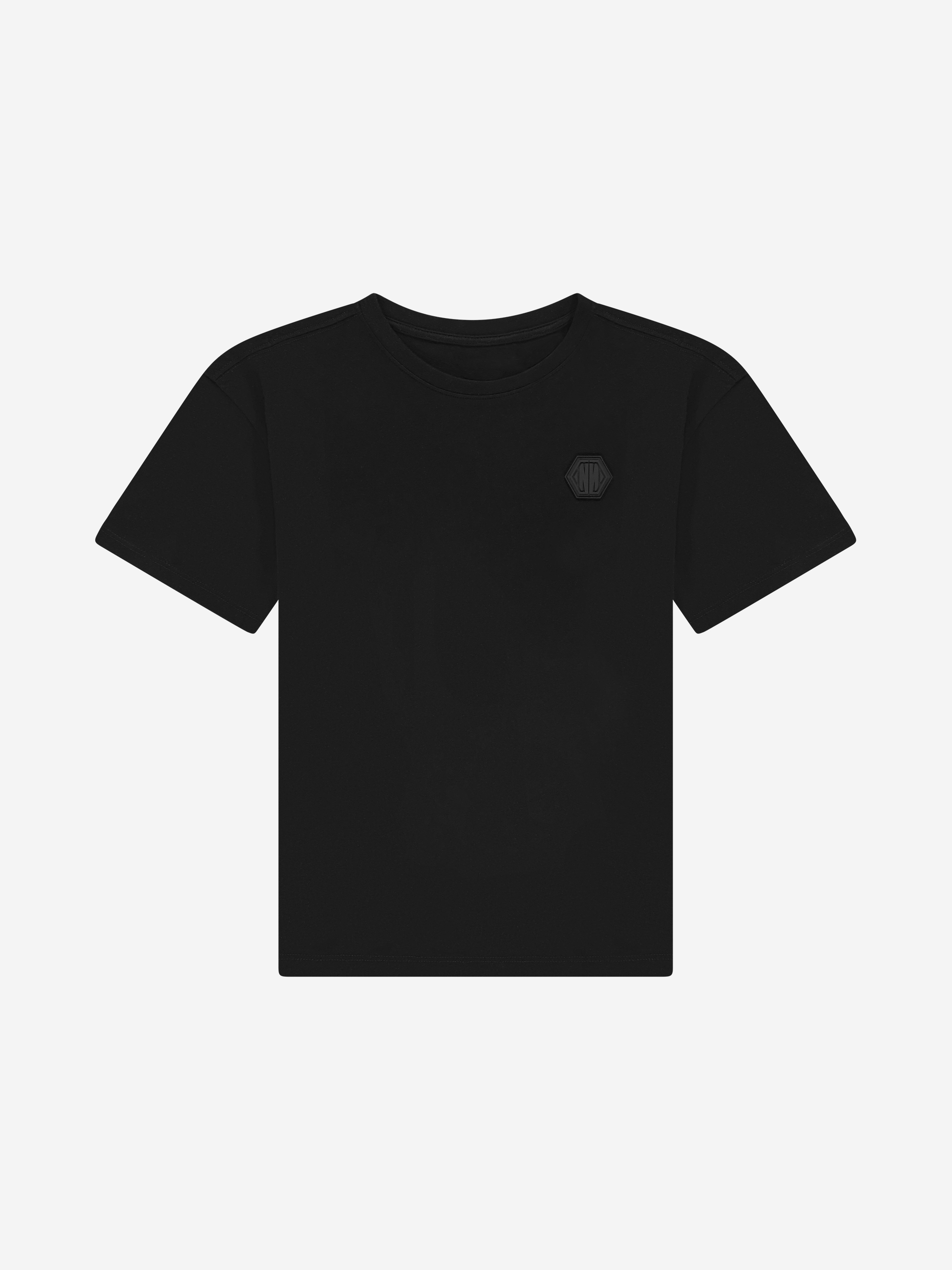 Losvallend T-shirt met N&N logo patch