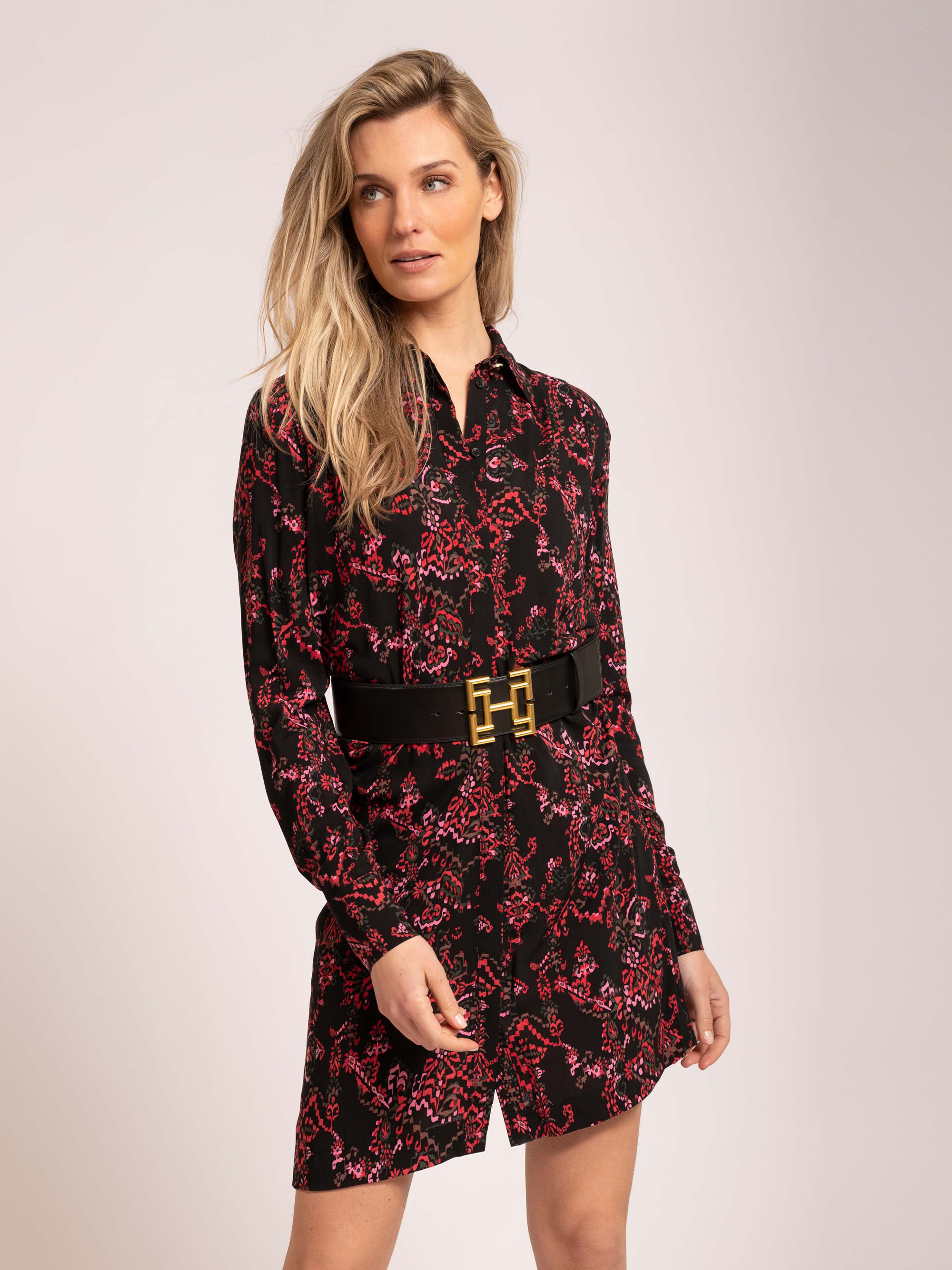  Dress with flower print