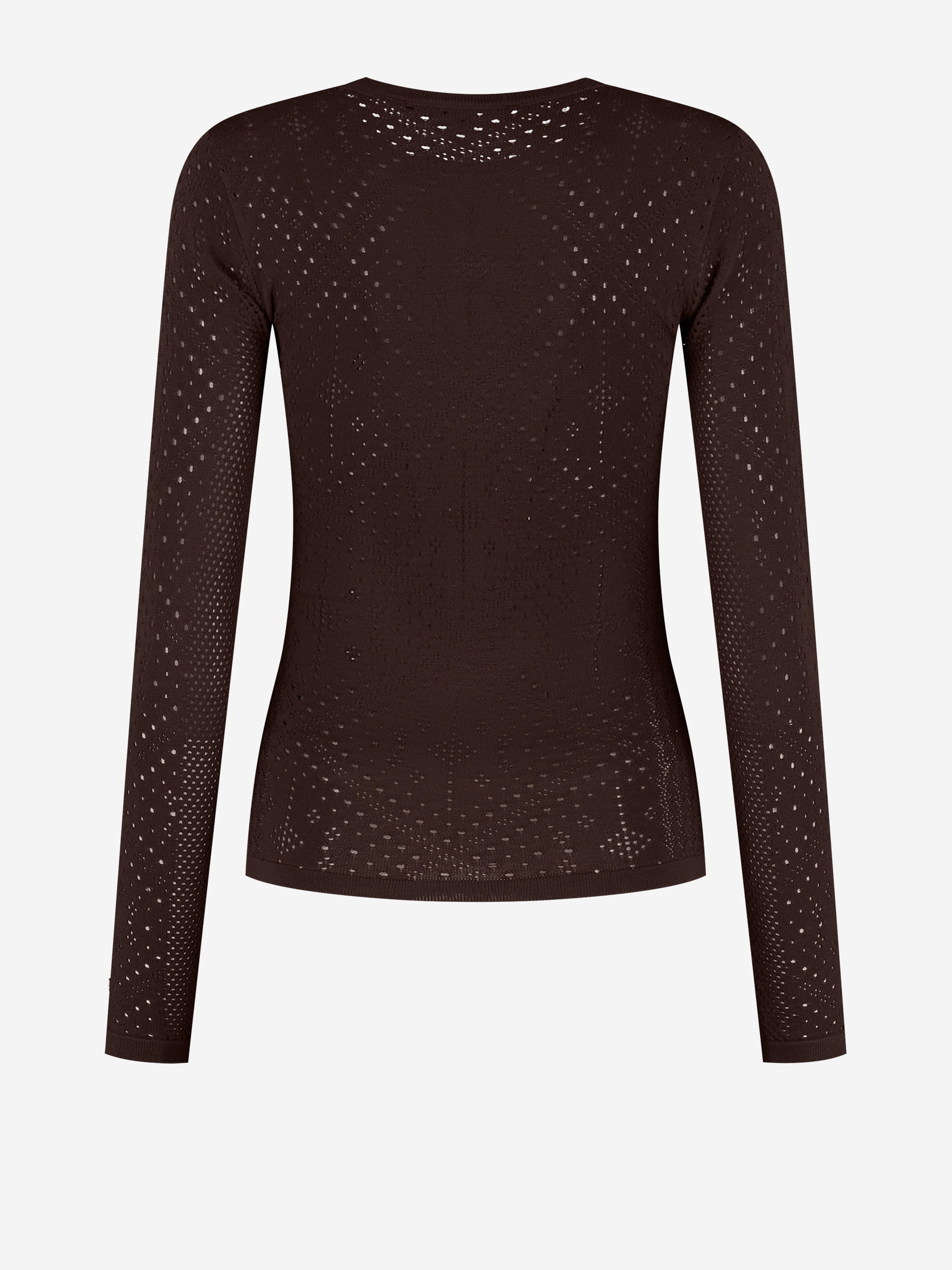 Ajour gebreide top 