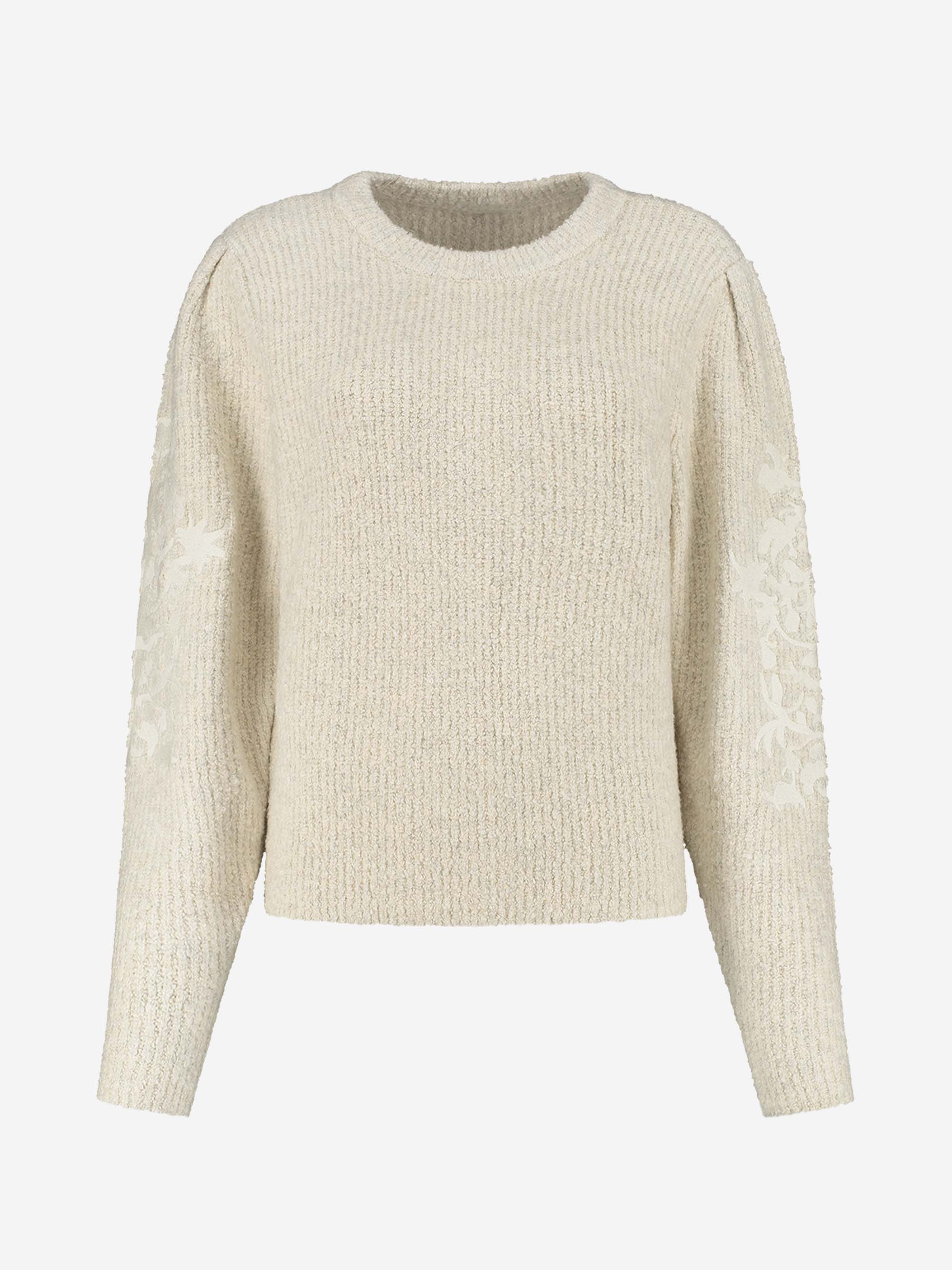 Sweater with embroidery 