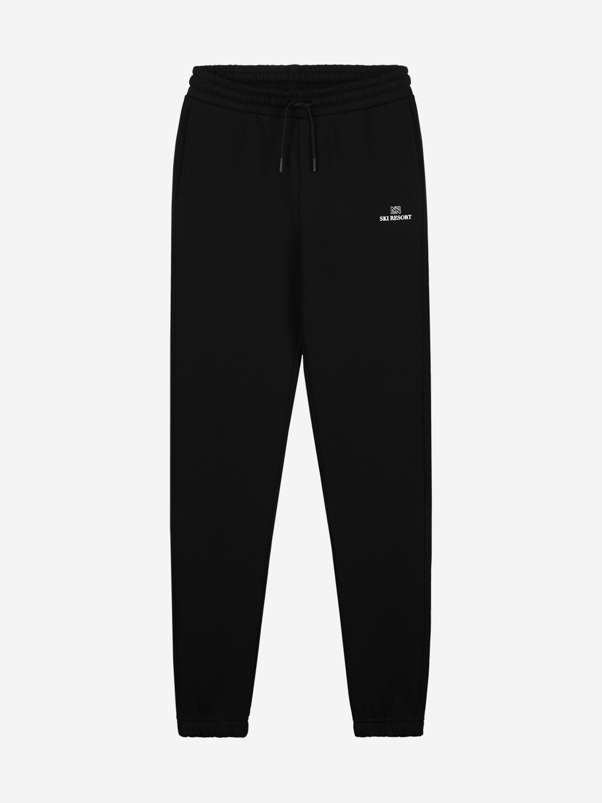 Joggingbroek met elastische tailleband en trekkoorden