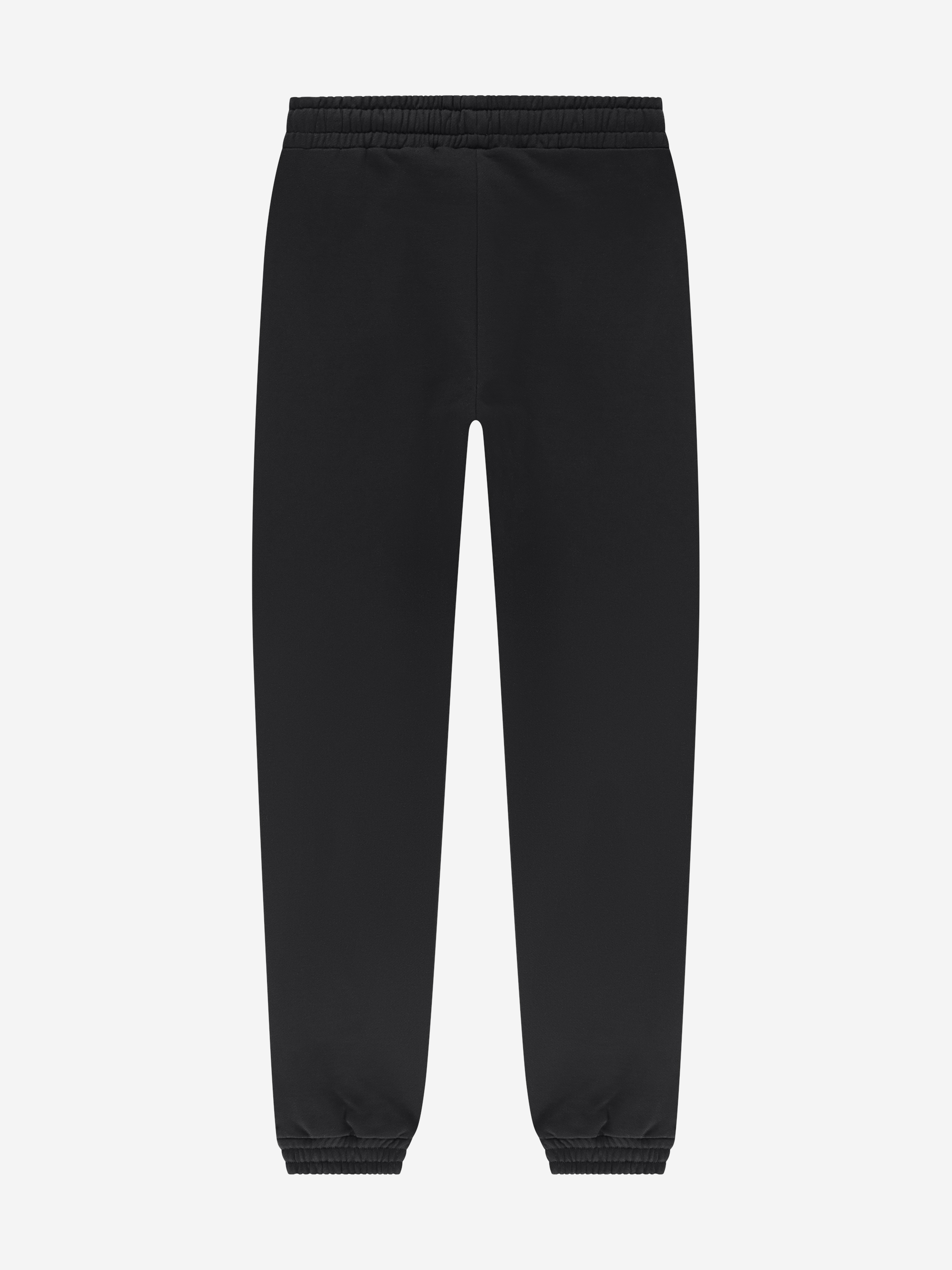 Joggingbroek met elastische tailleband en logo patch