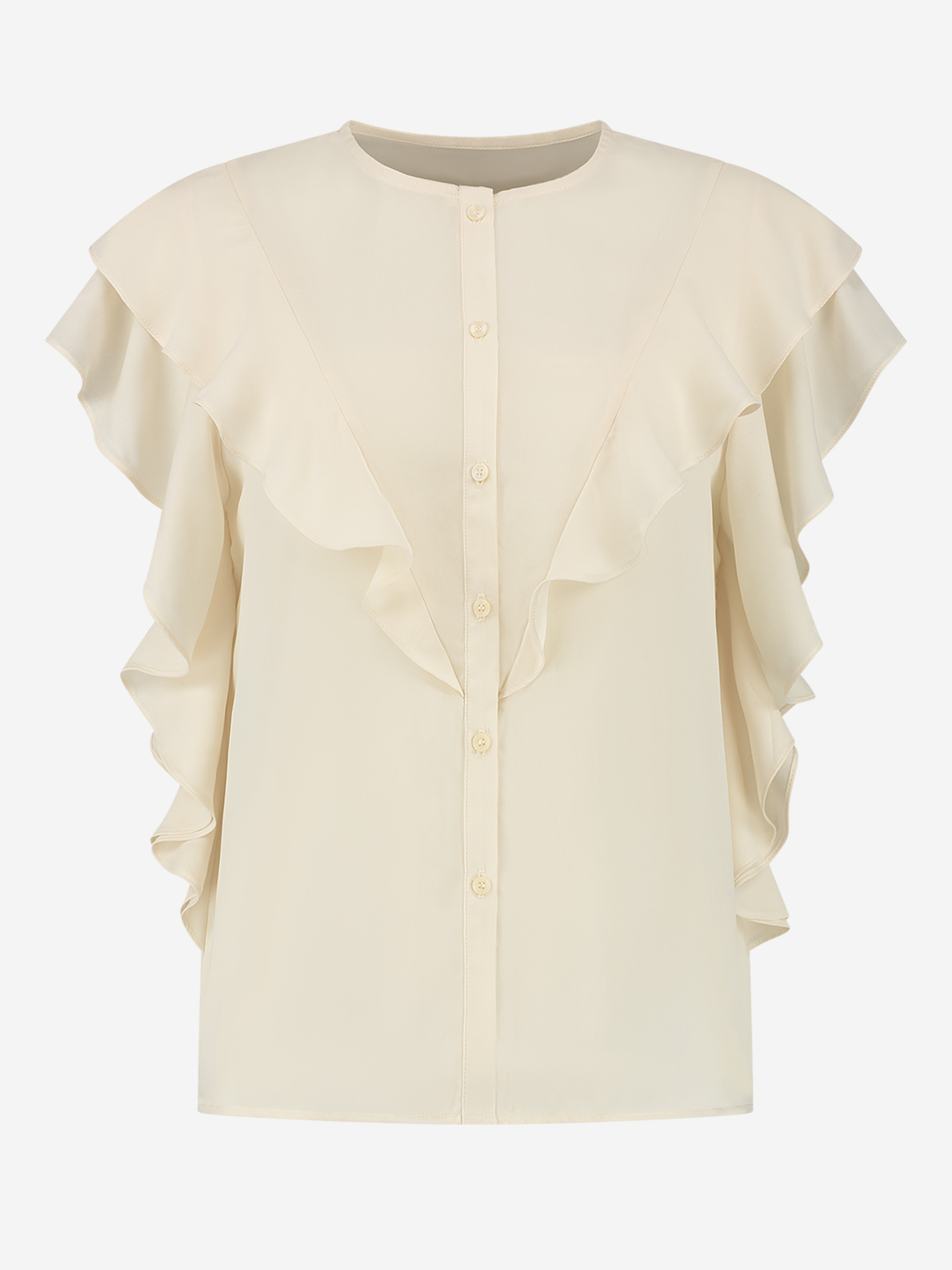 blouse met ruches 