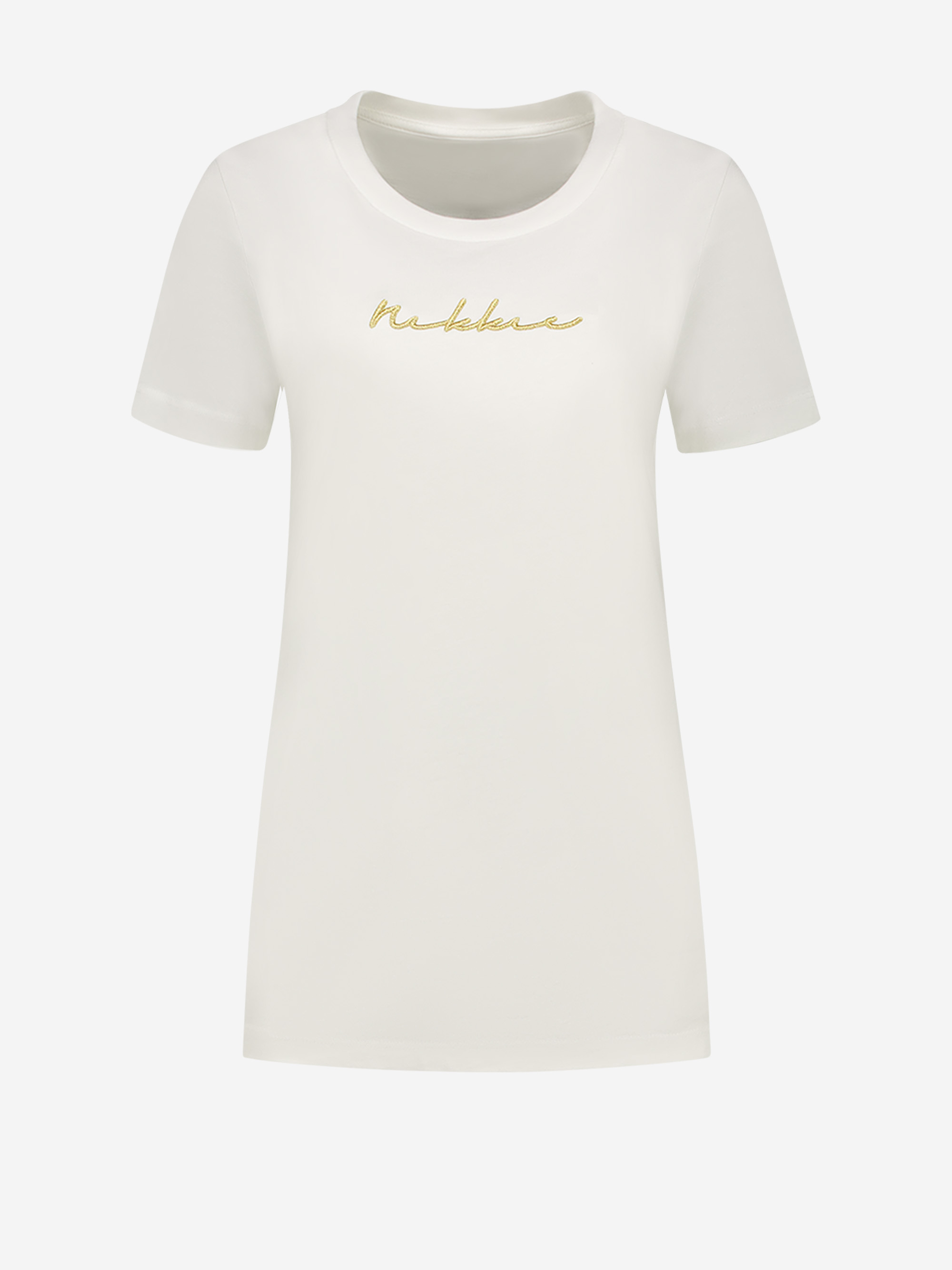 T-shirt with embroidery logo
