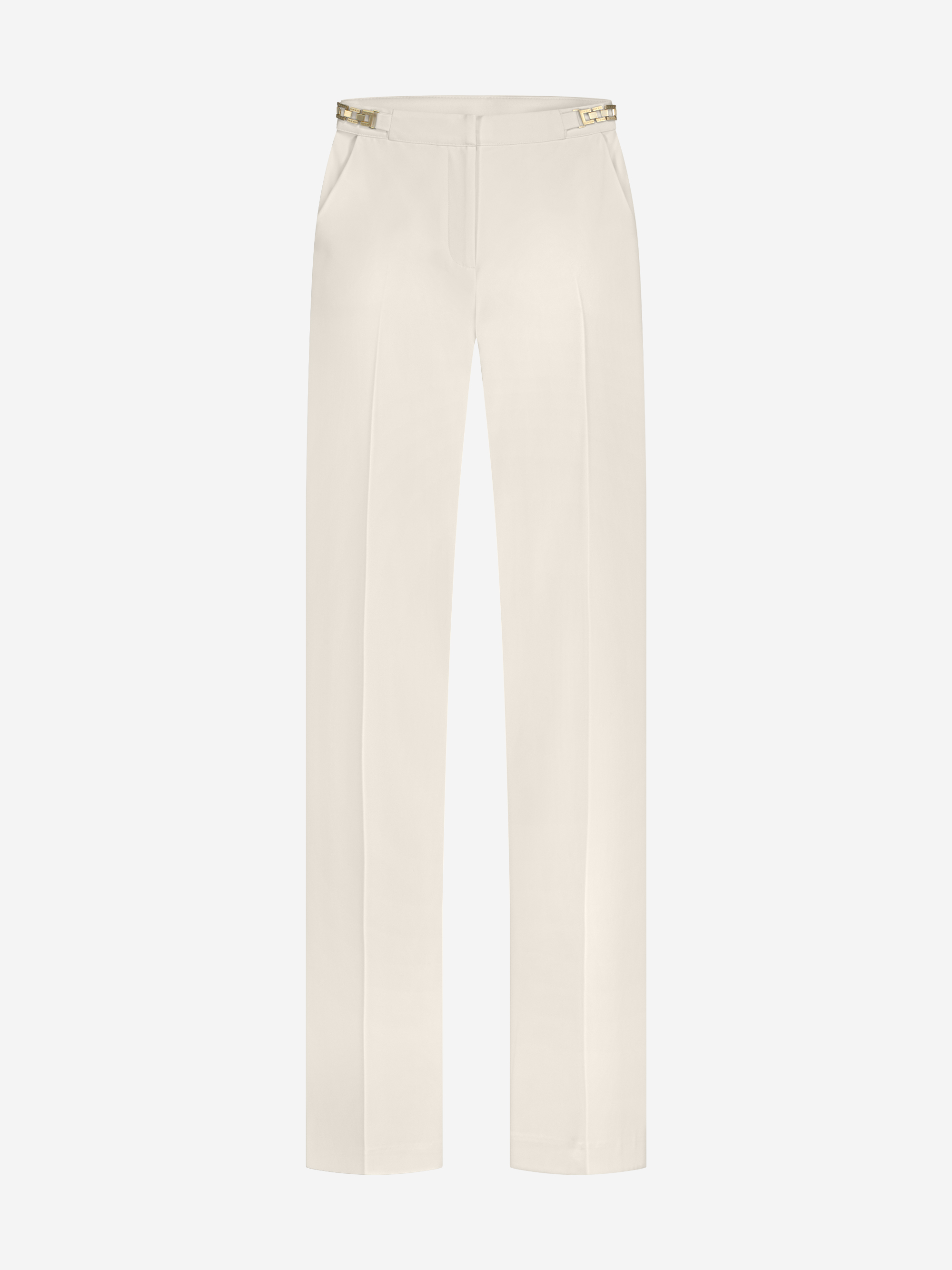 Pants with chain detail