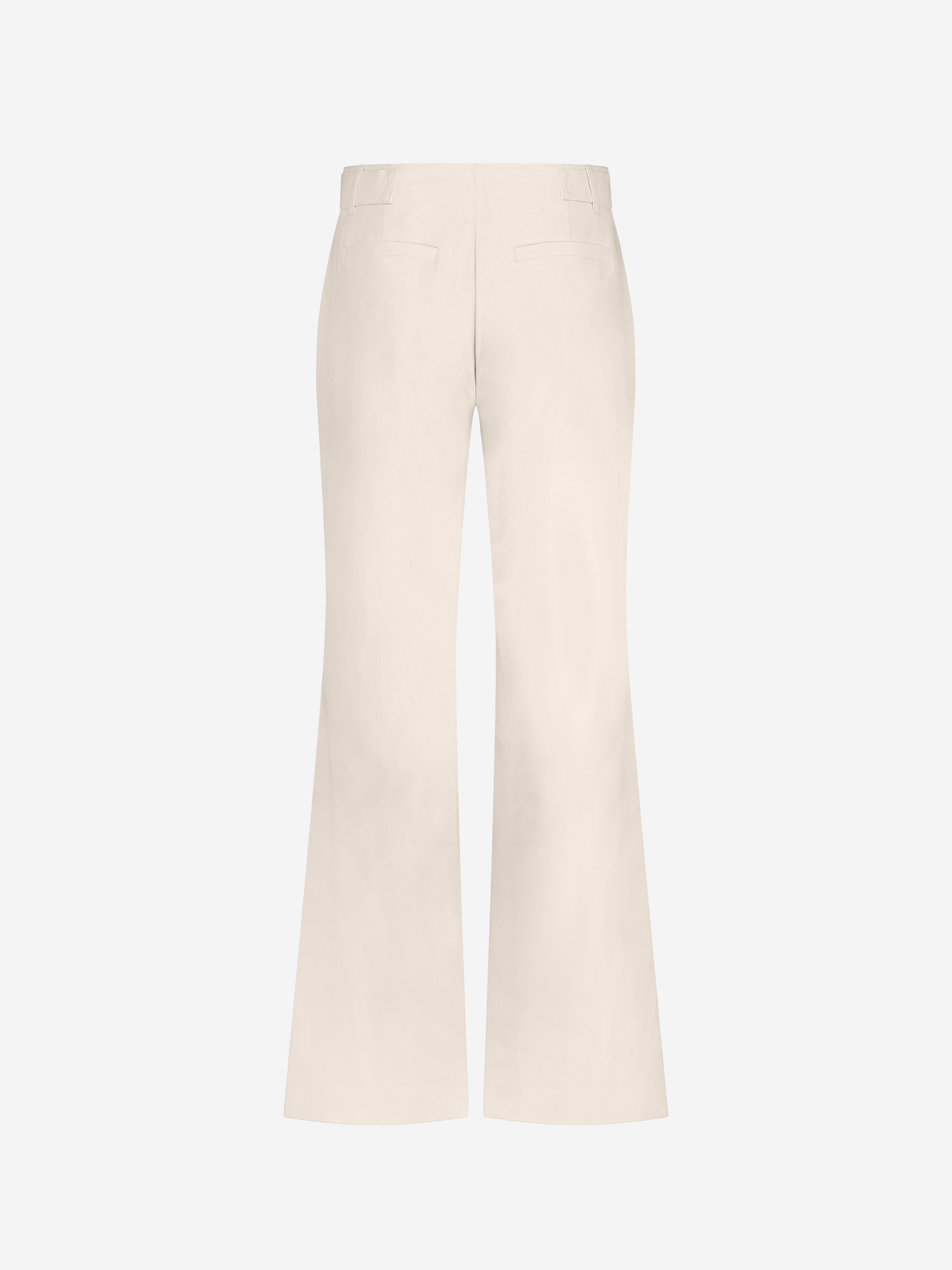 Loose-fitting trousers with waistband