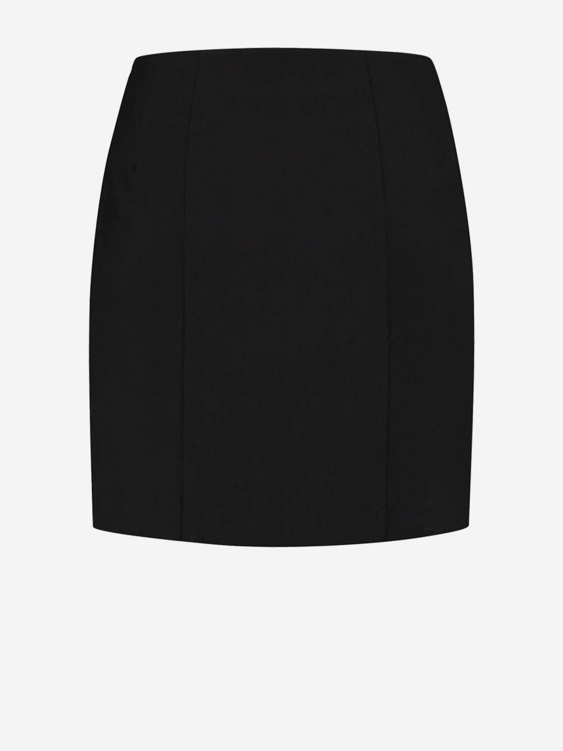 High rise skirt with slits 