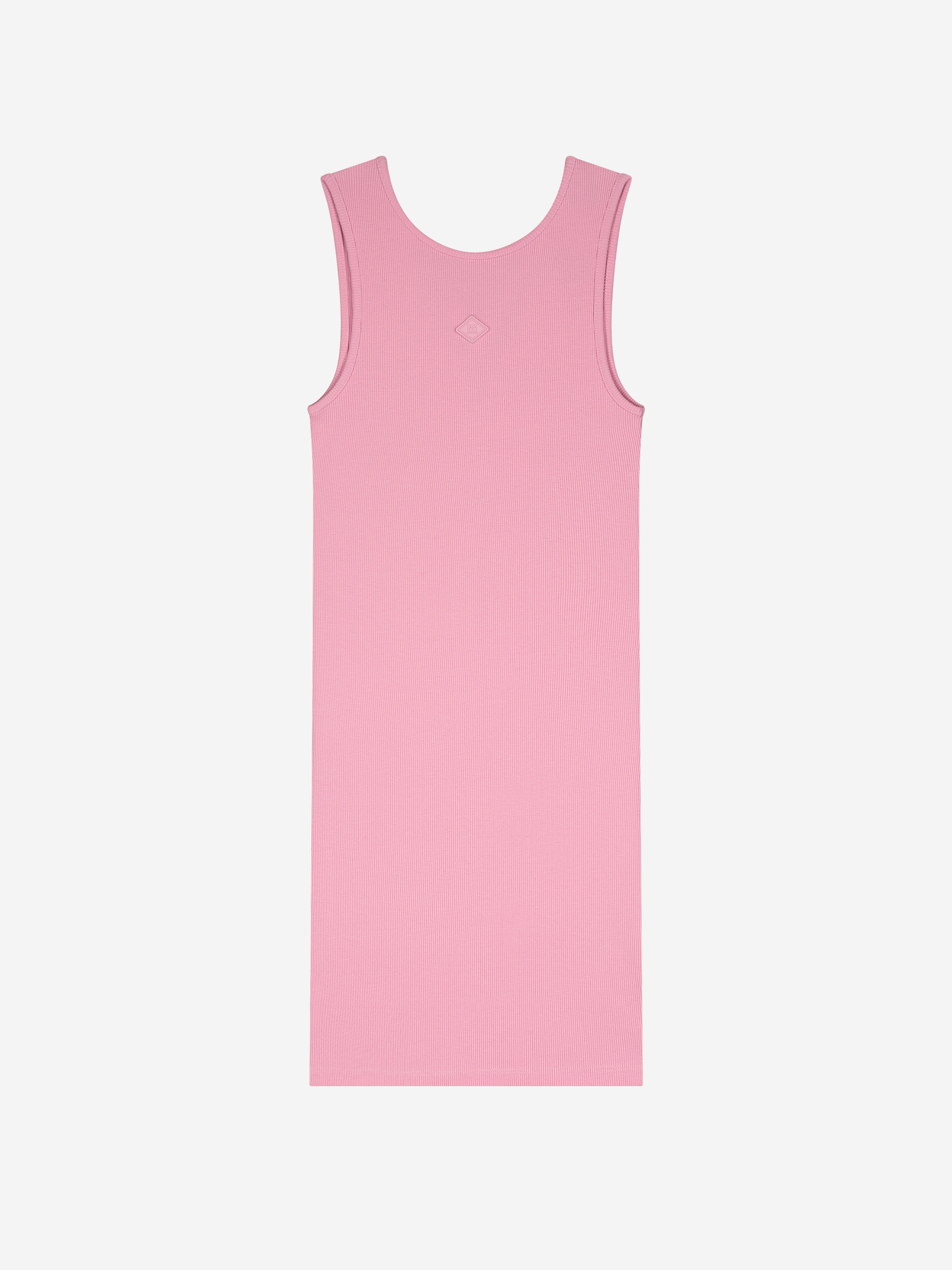 Fitted rib dress