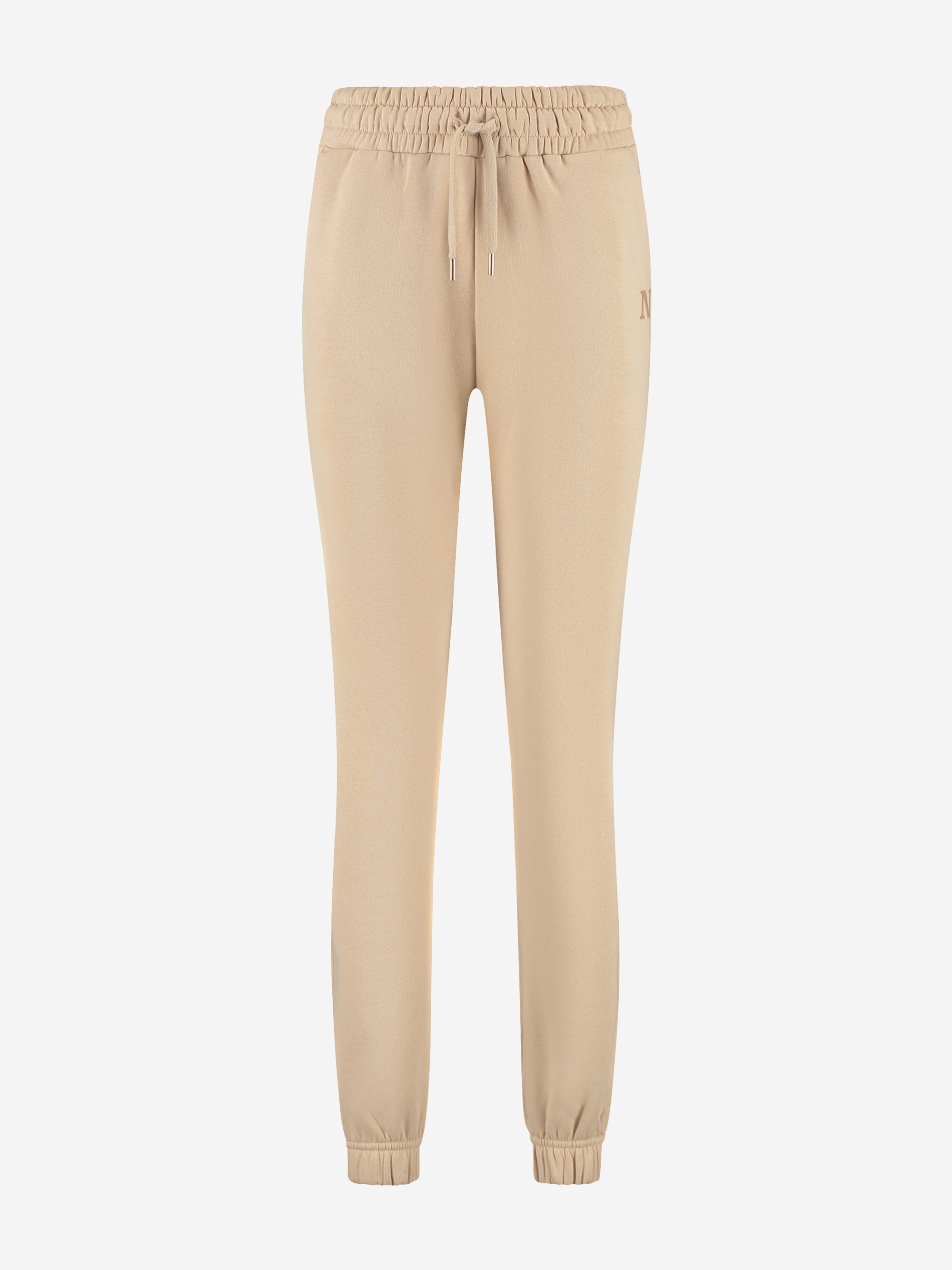 High waist joggingbroek met elastische tailleband