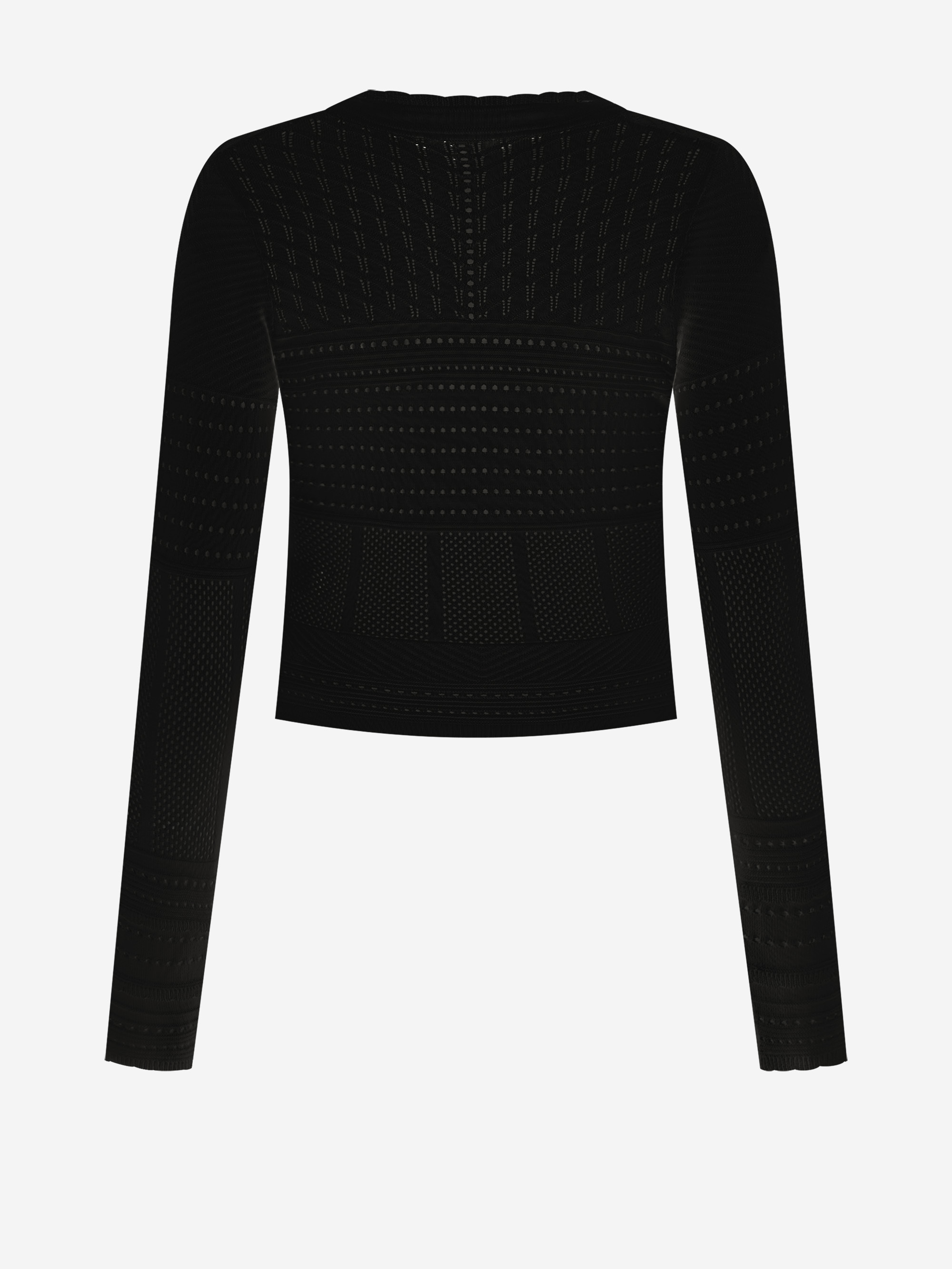 Ajour knit cardigan