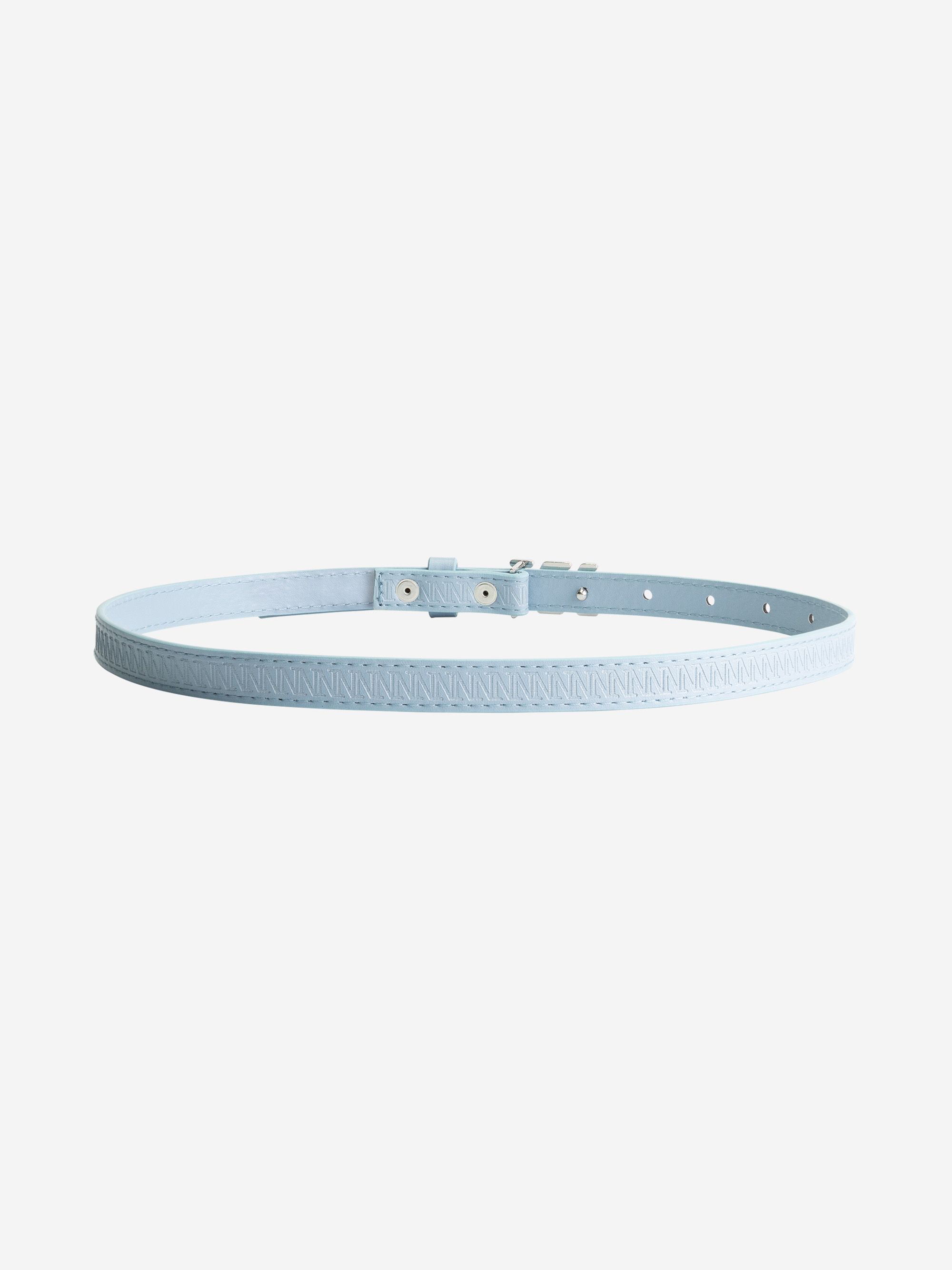 Taille riem met logo patroon