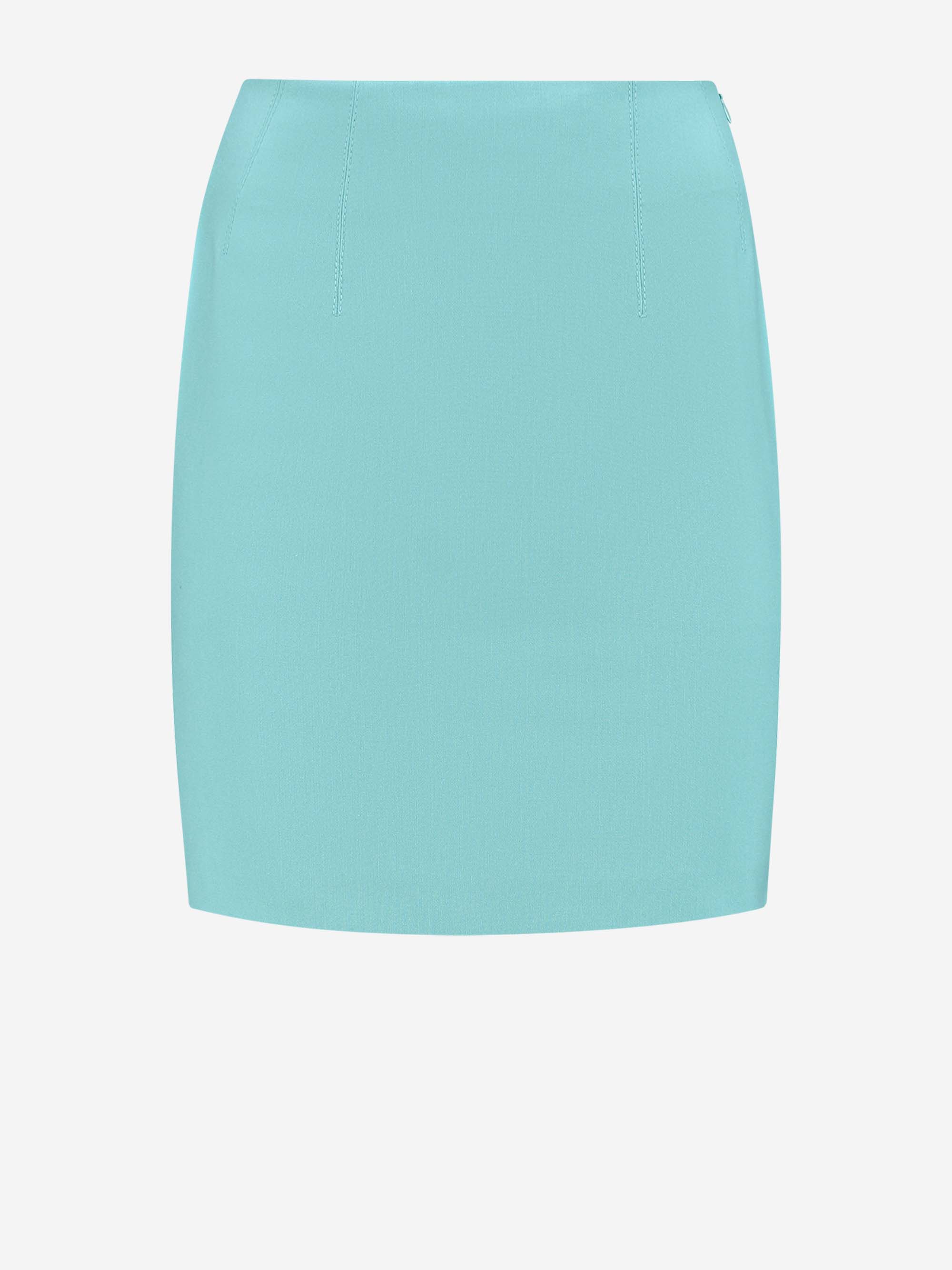 Regular skirt with zipper closure