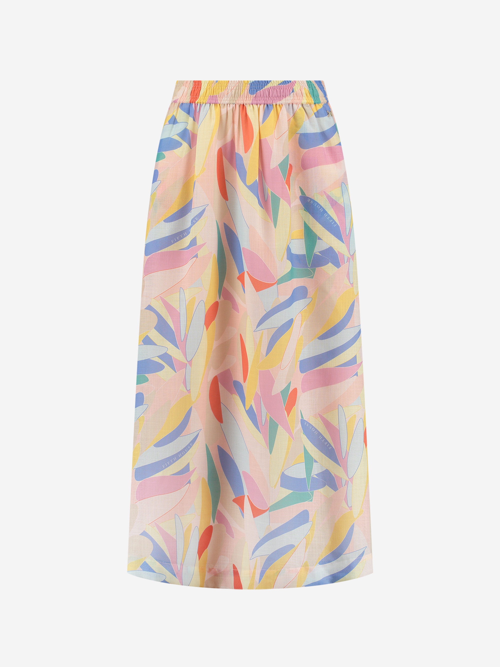 Skirt with flower print