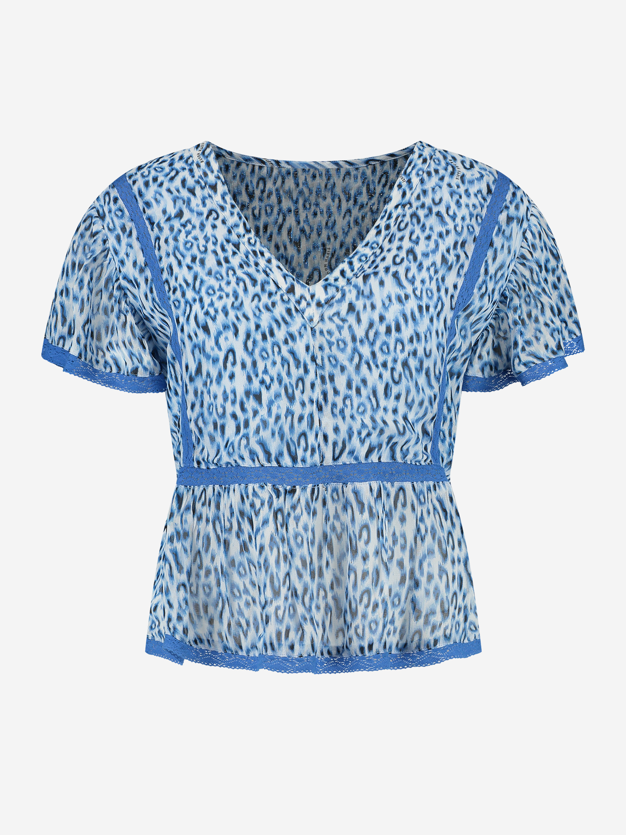 Top with animal print  