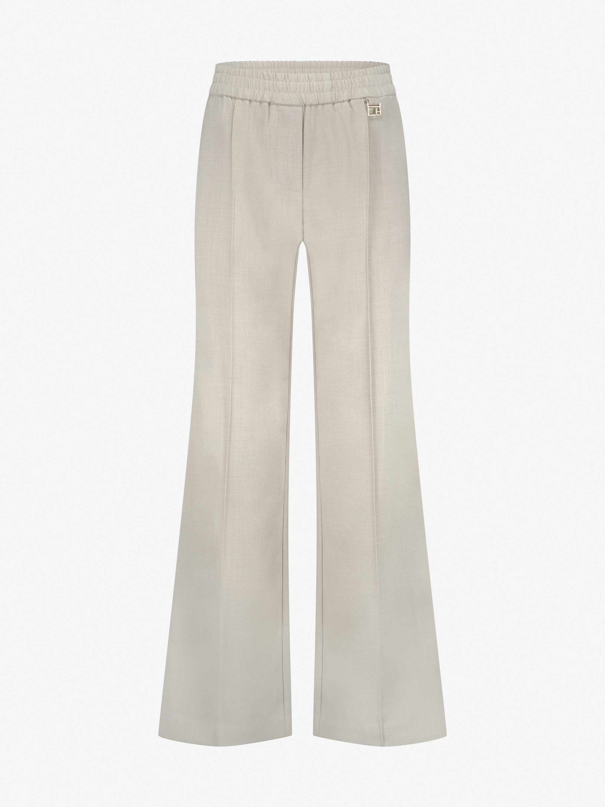Broek met elastische tailleband en FH logo detail