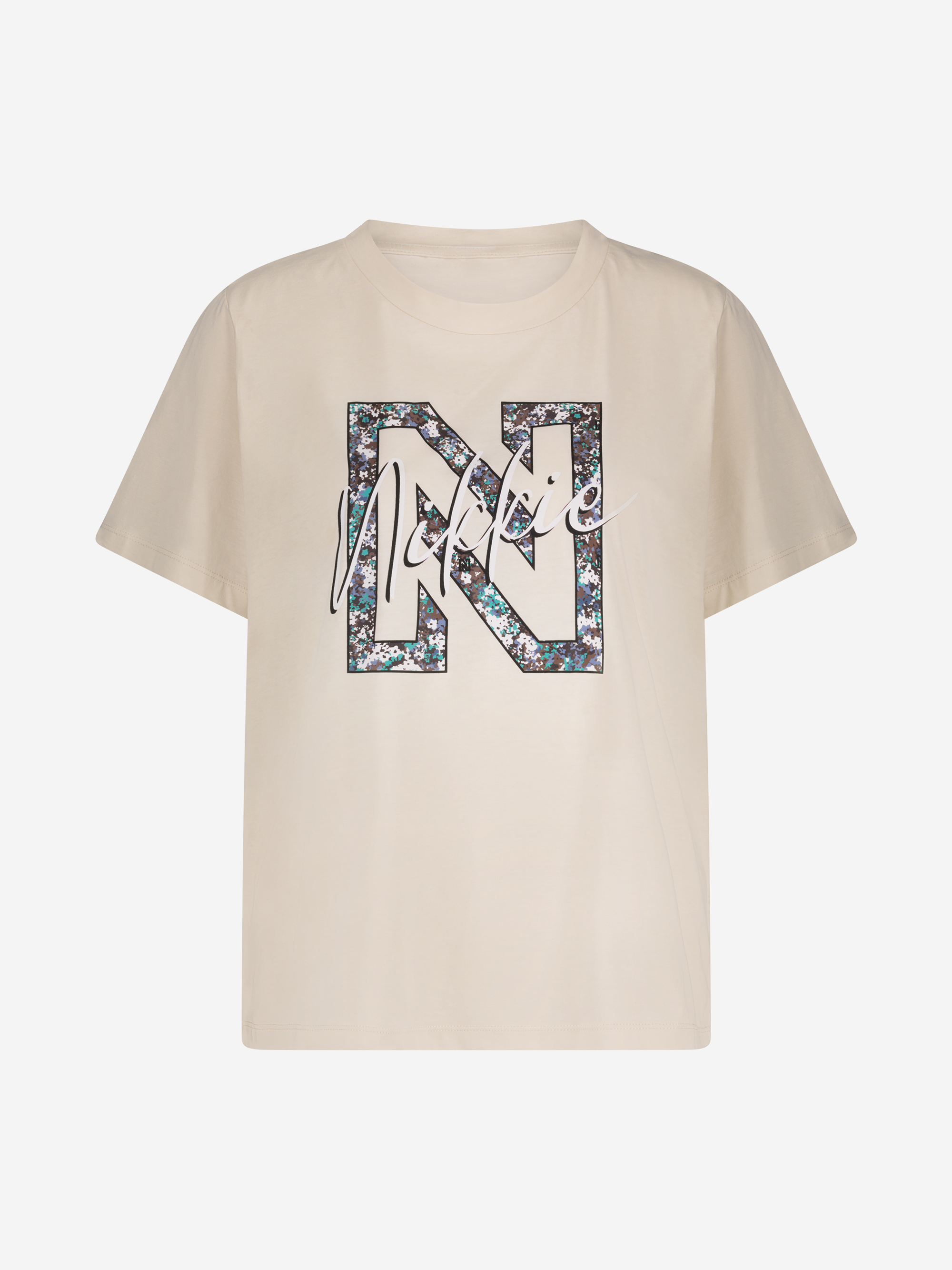 T-shirt met grafisch N-logo