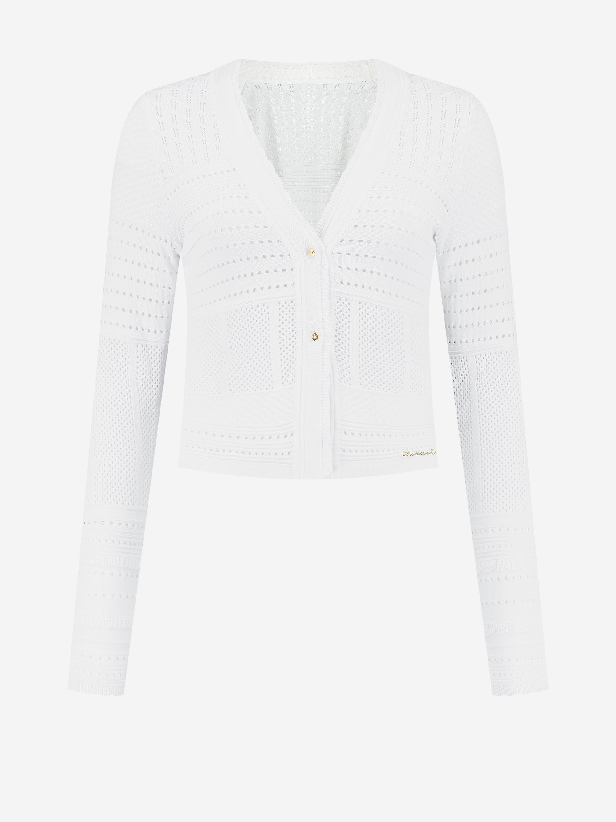 Ajour knit cardigan