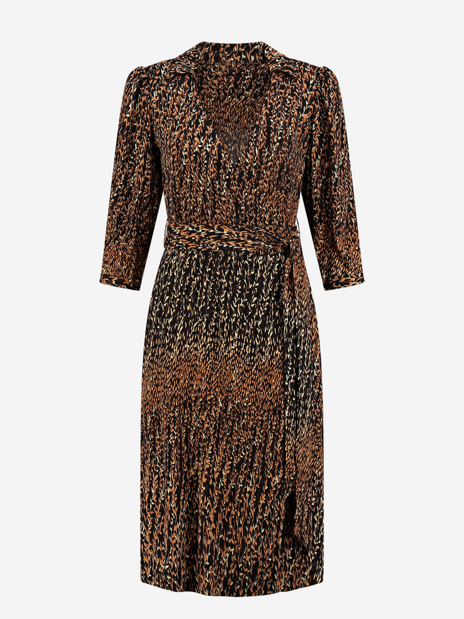 Soledad Wrap Dress LS