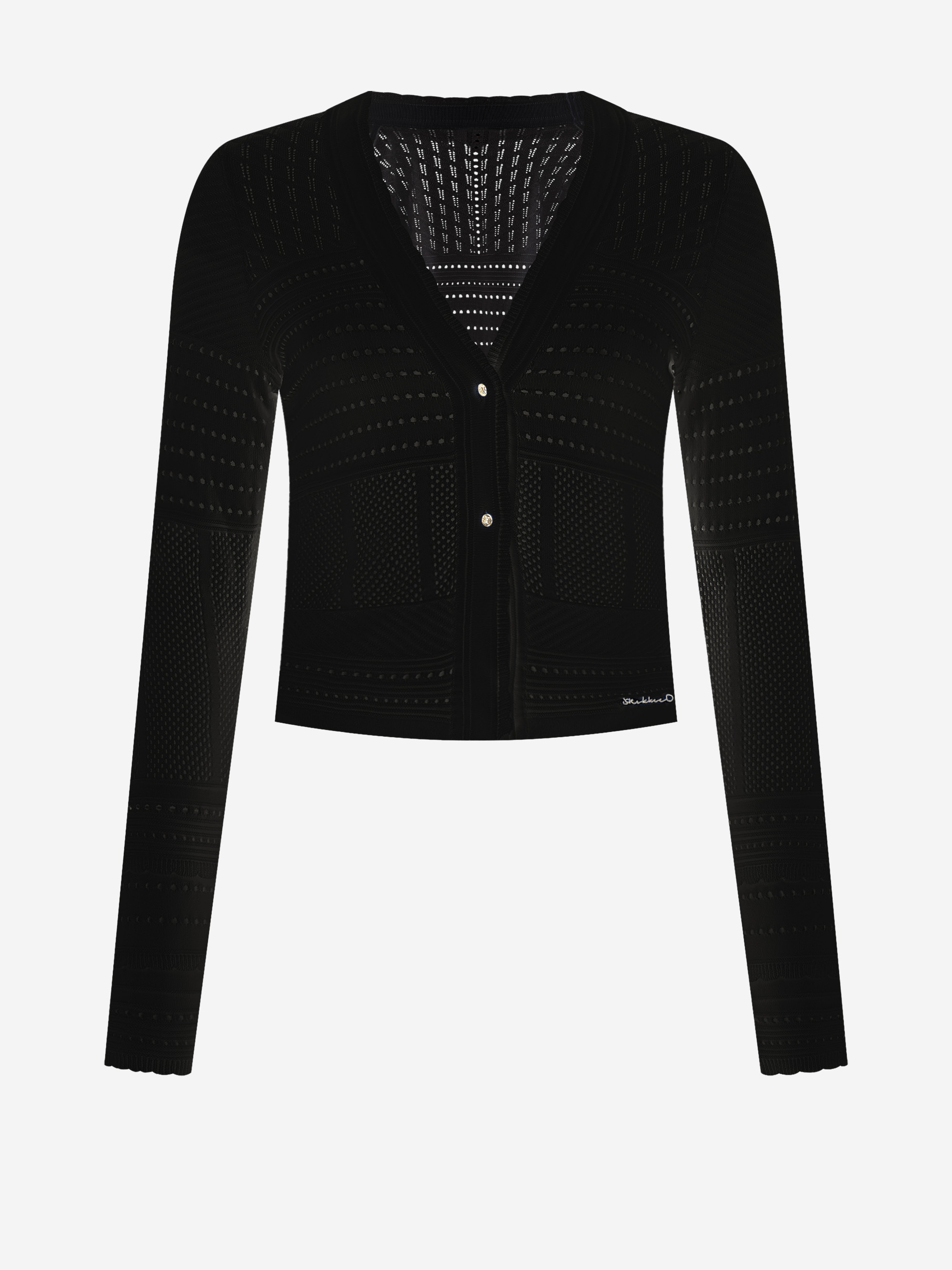 Ajour knit cardigan