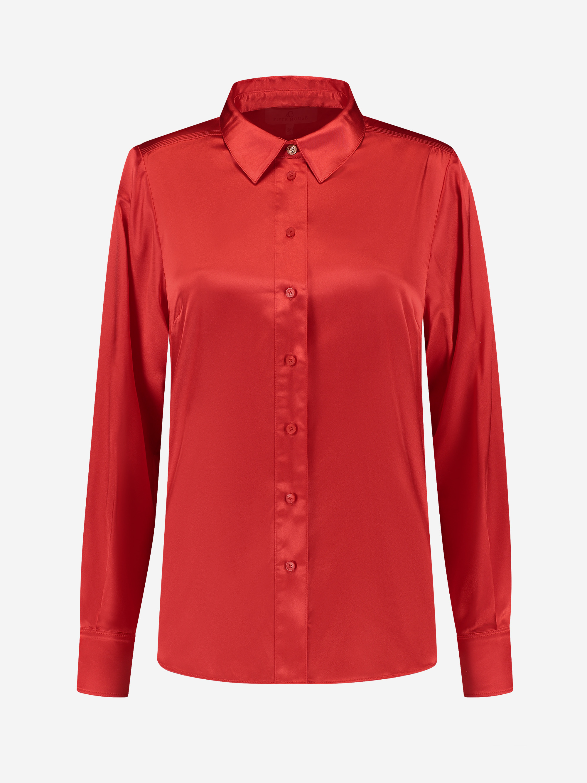 Satin look blouse