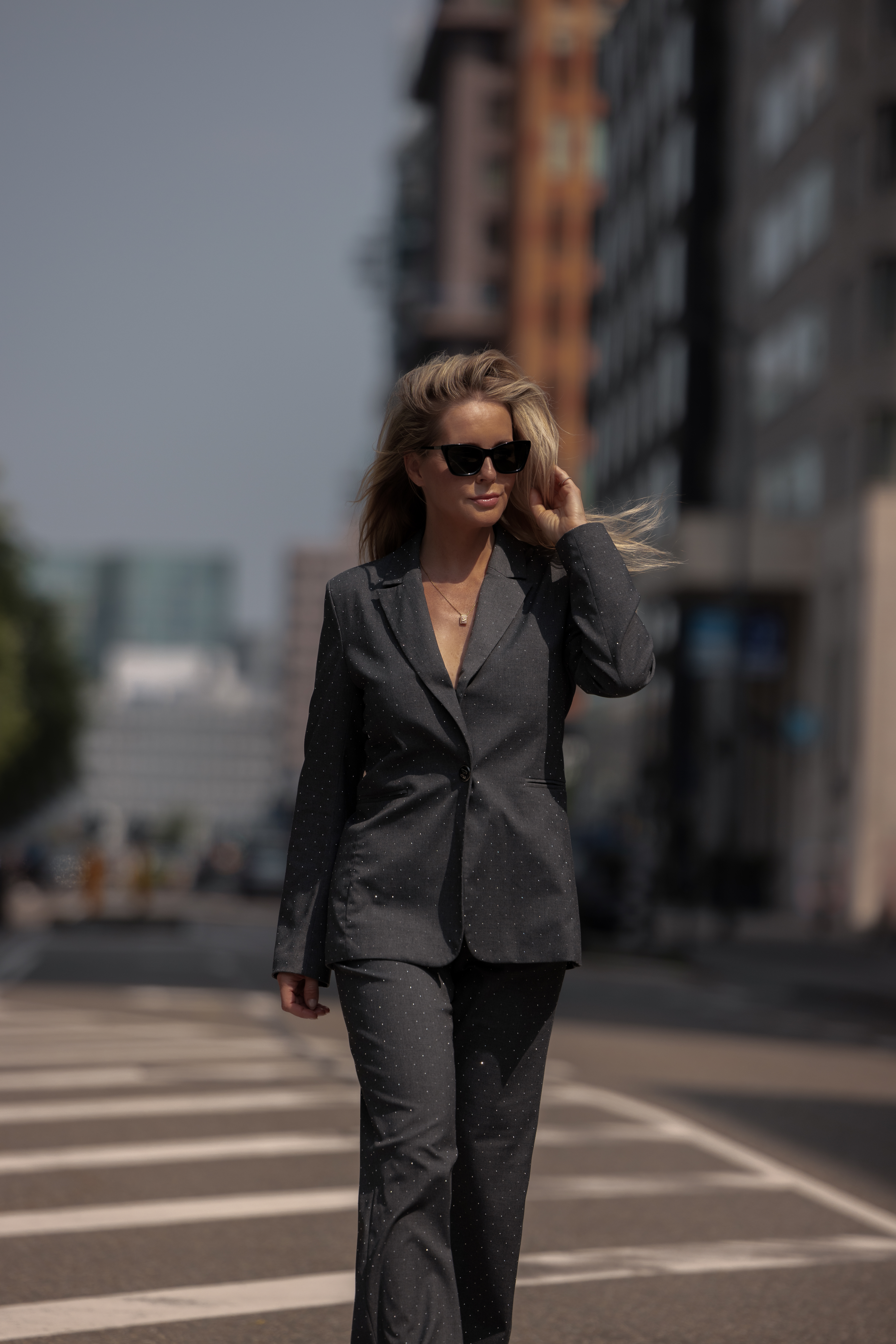 Blazer met glitters