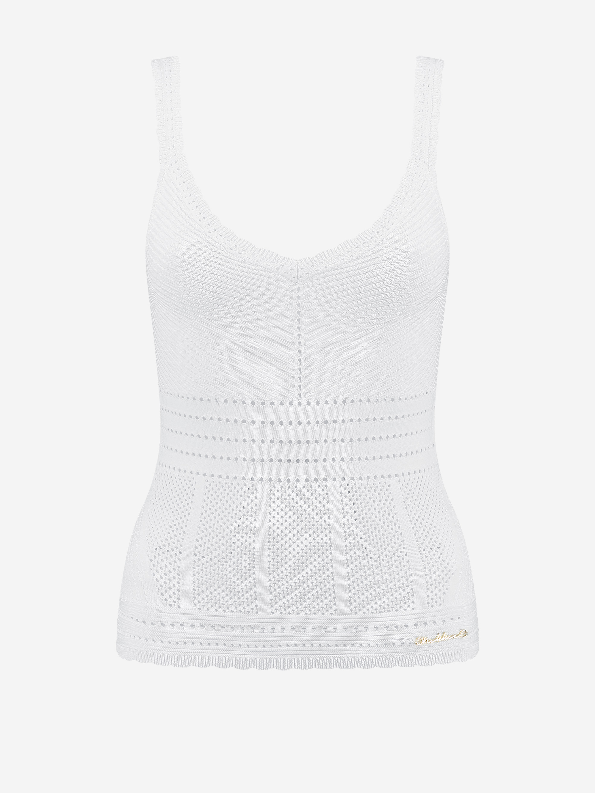 Ajour knit tanktop