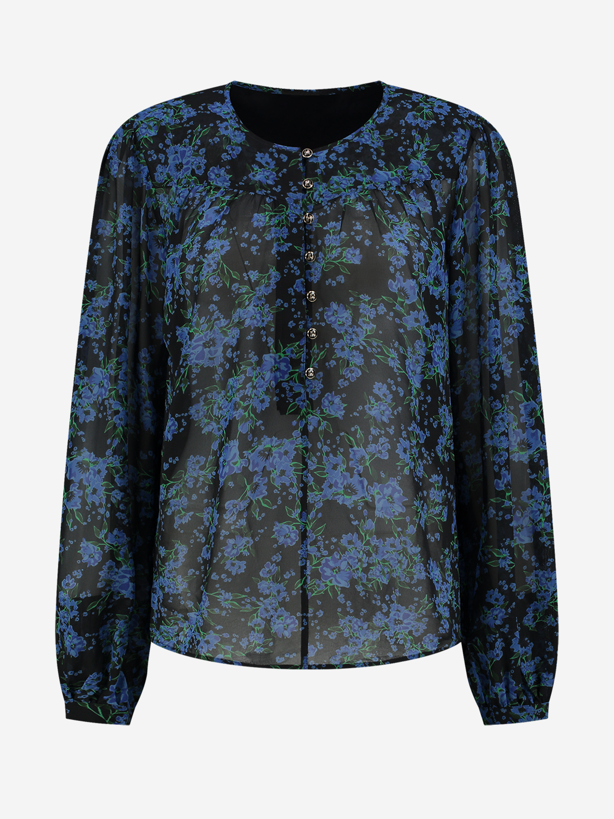 Blouse met bloemenprint 