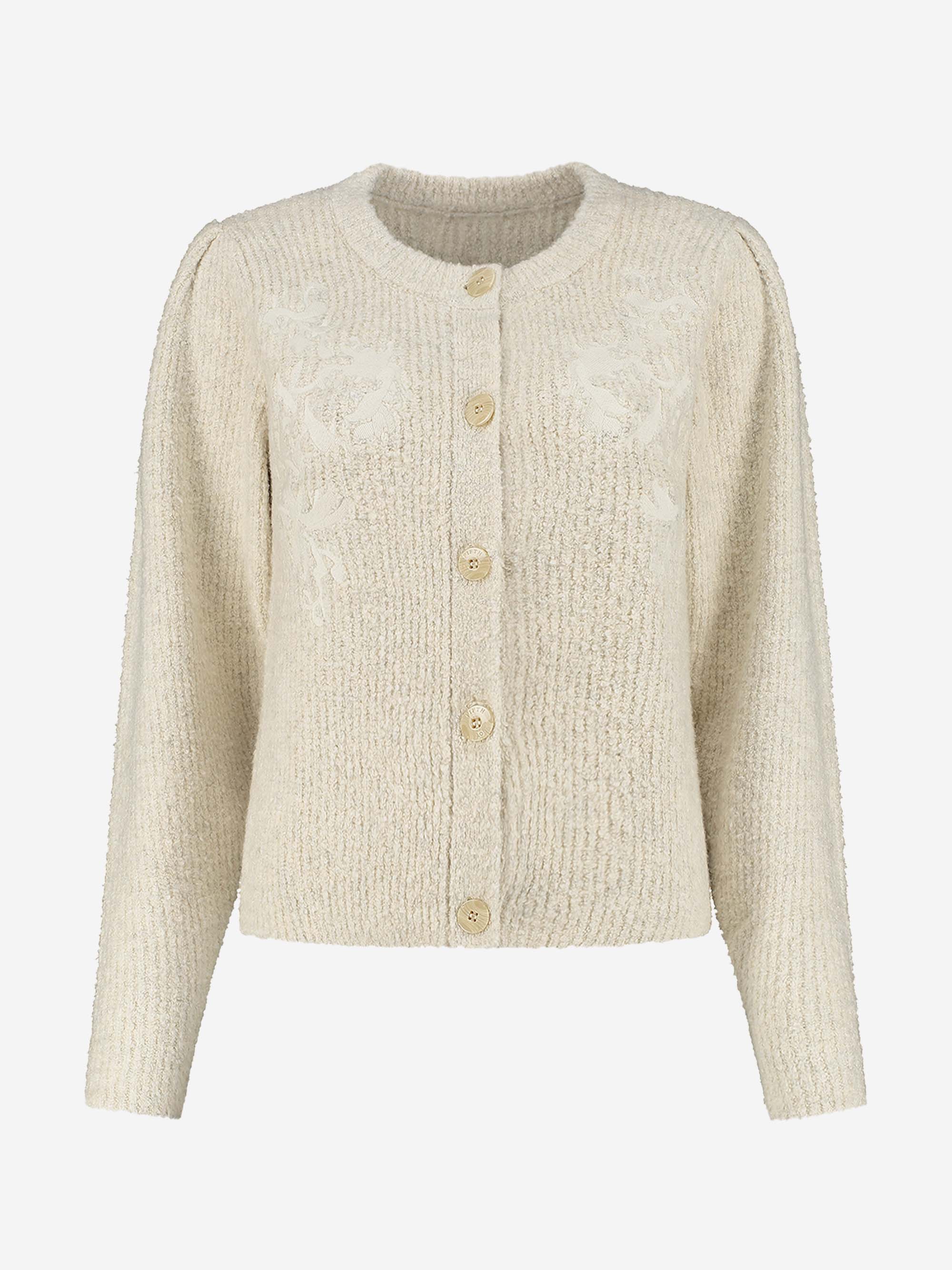 Cardigan with embroidery 