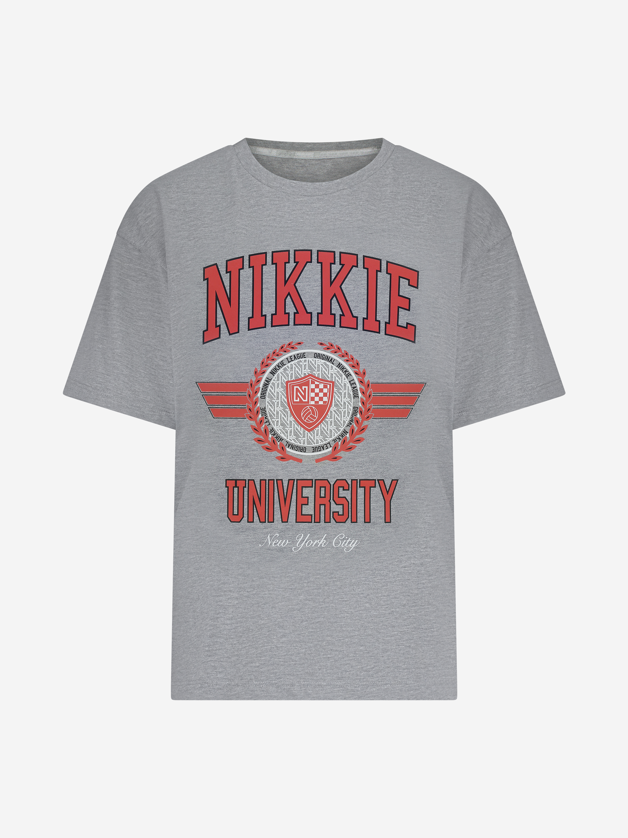 T-shirt with graphic NIKKIE university print