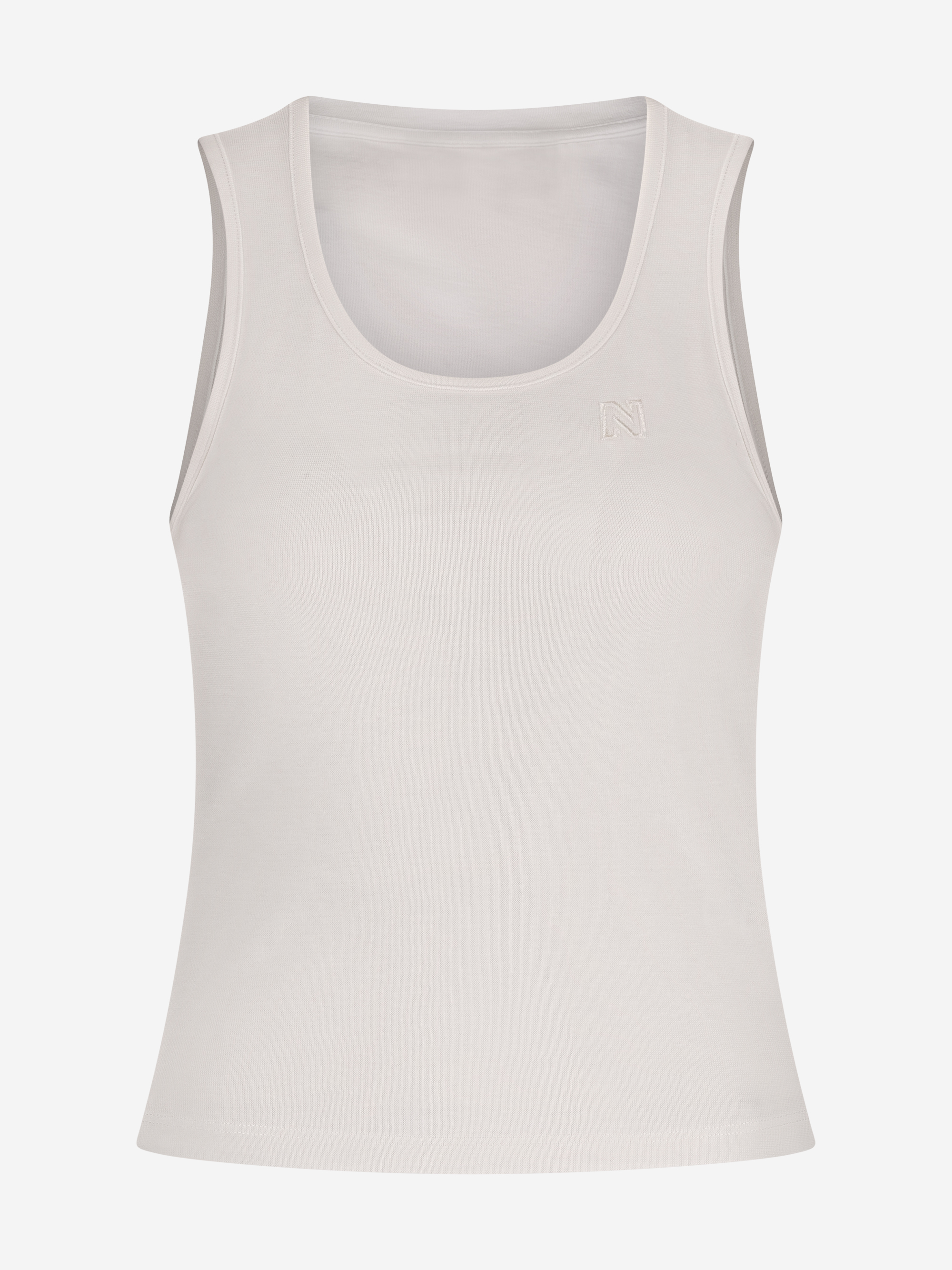 Aansluitende tank top met NIKKIE logo