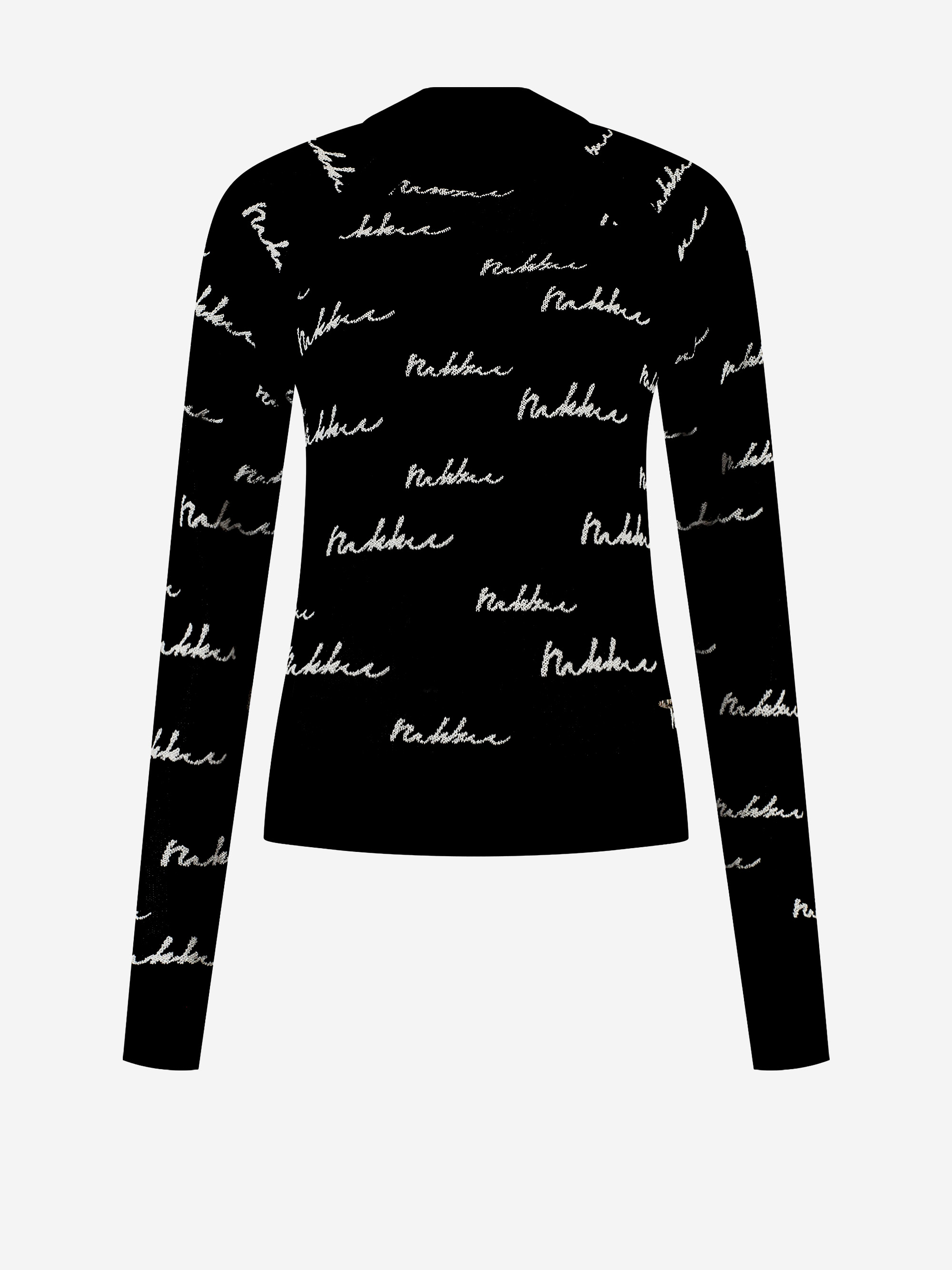 Sweater met logo patroon