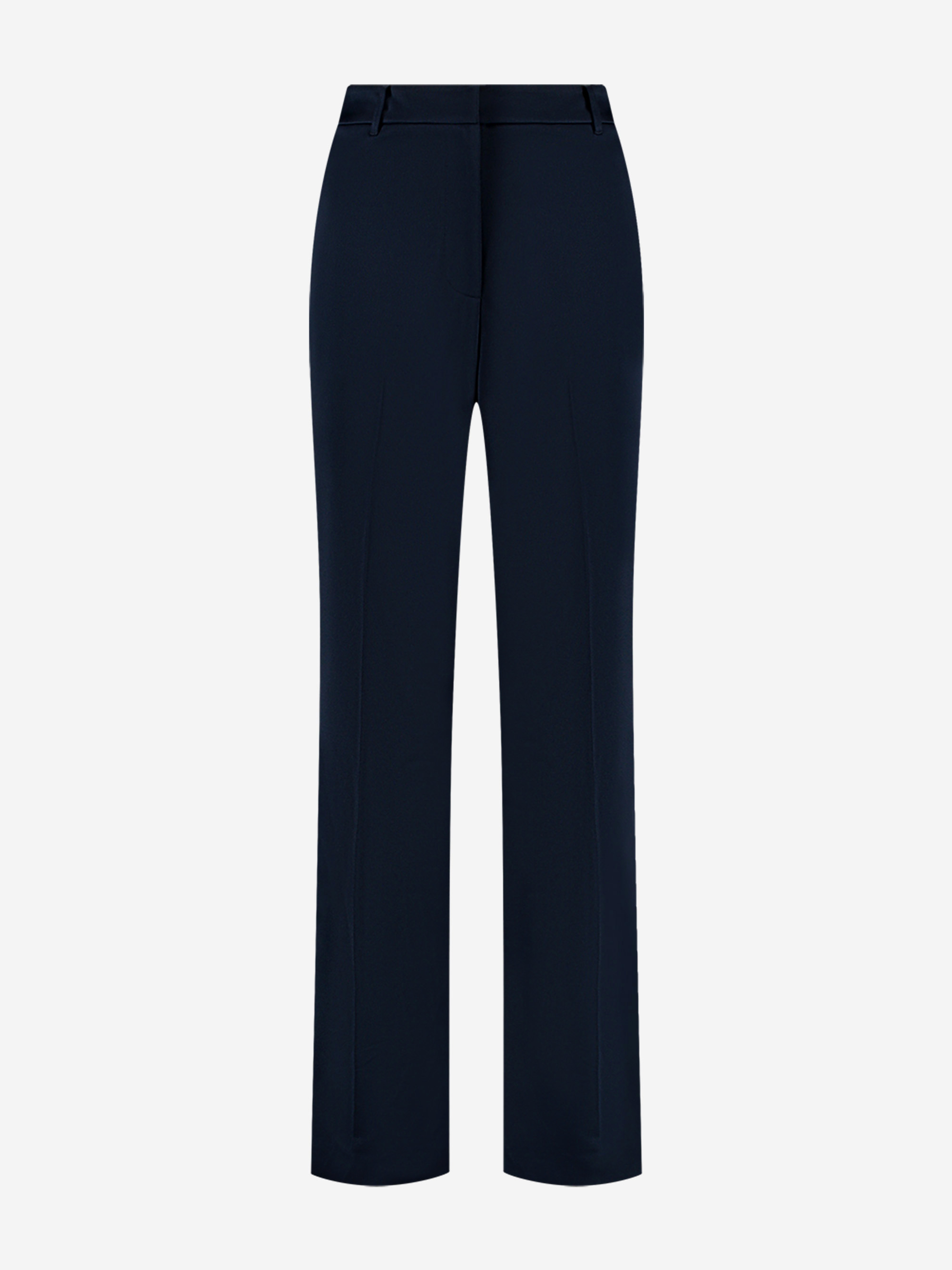 Pantalon met strepen en knopen op zijkant