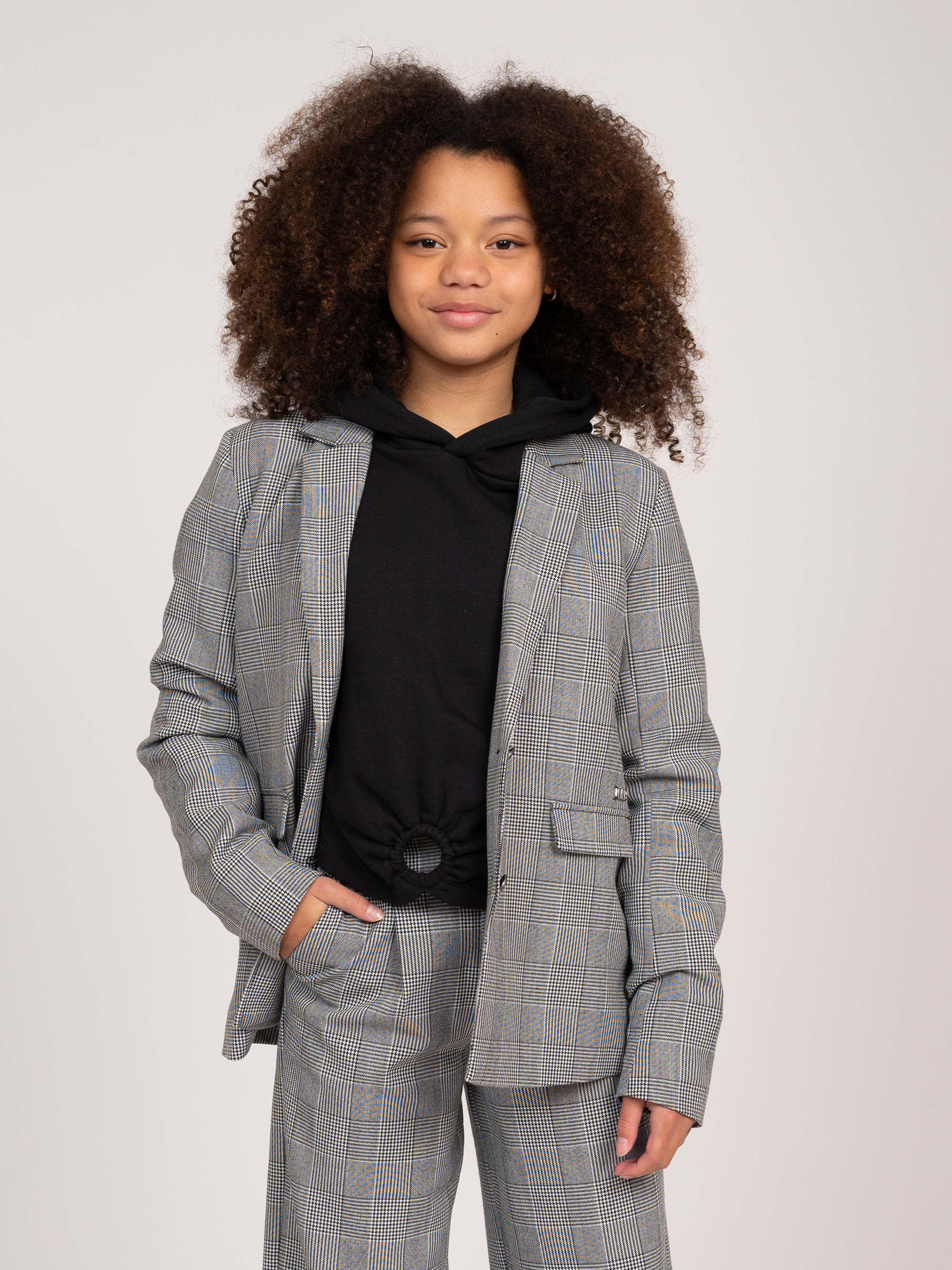 Geruite blazer