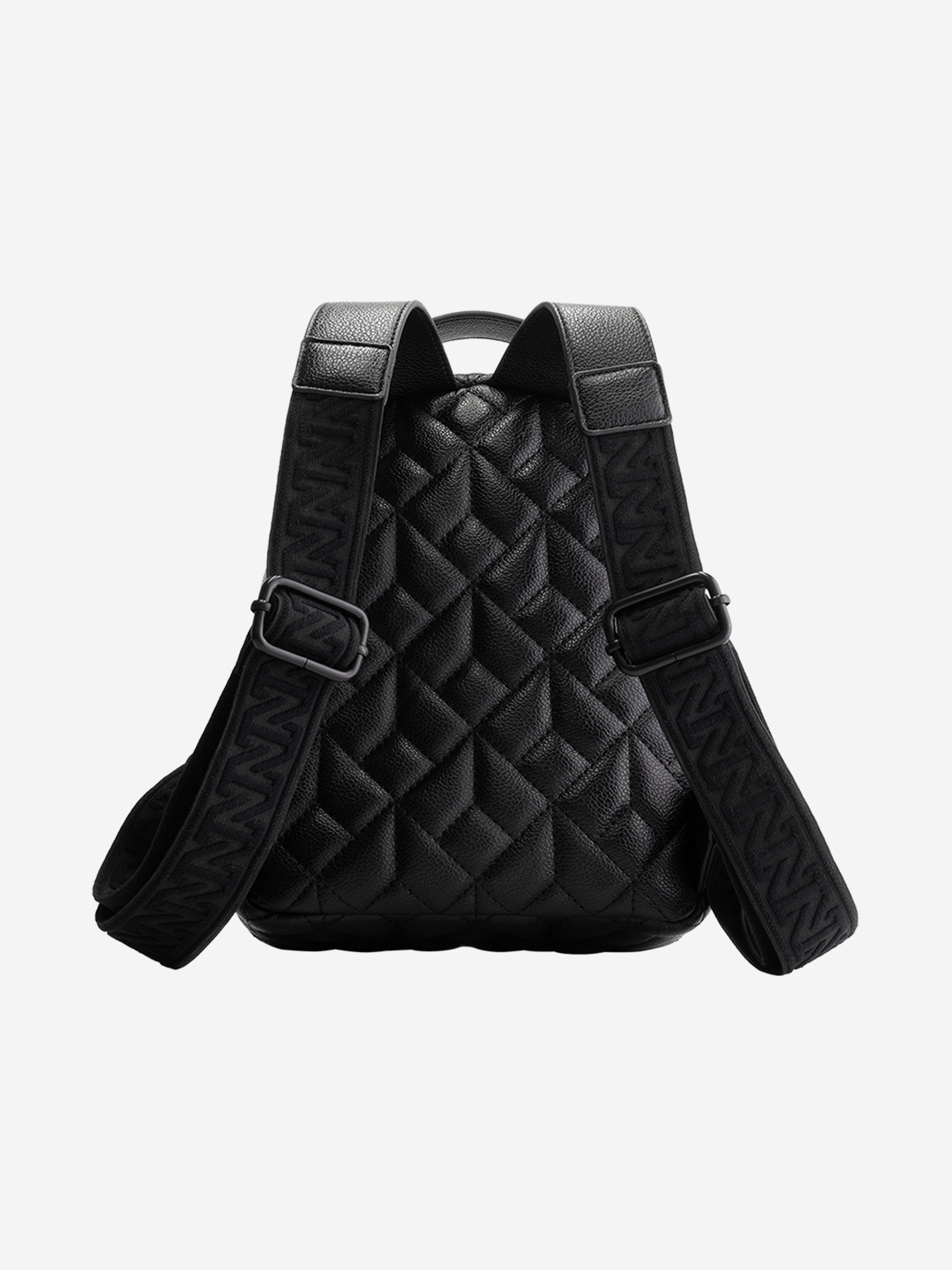 Rugzak met leren look en N-logo