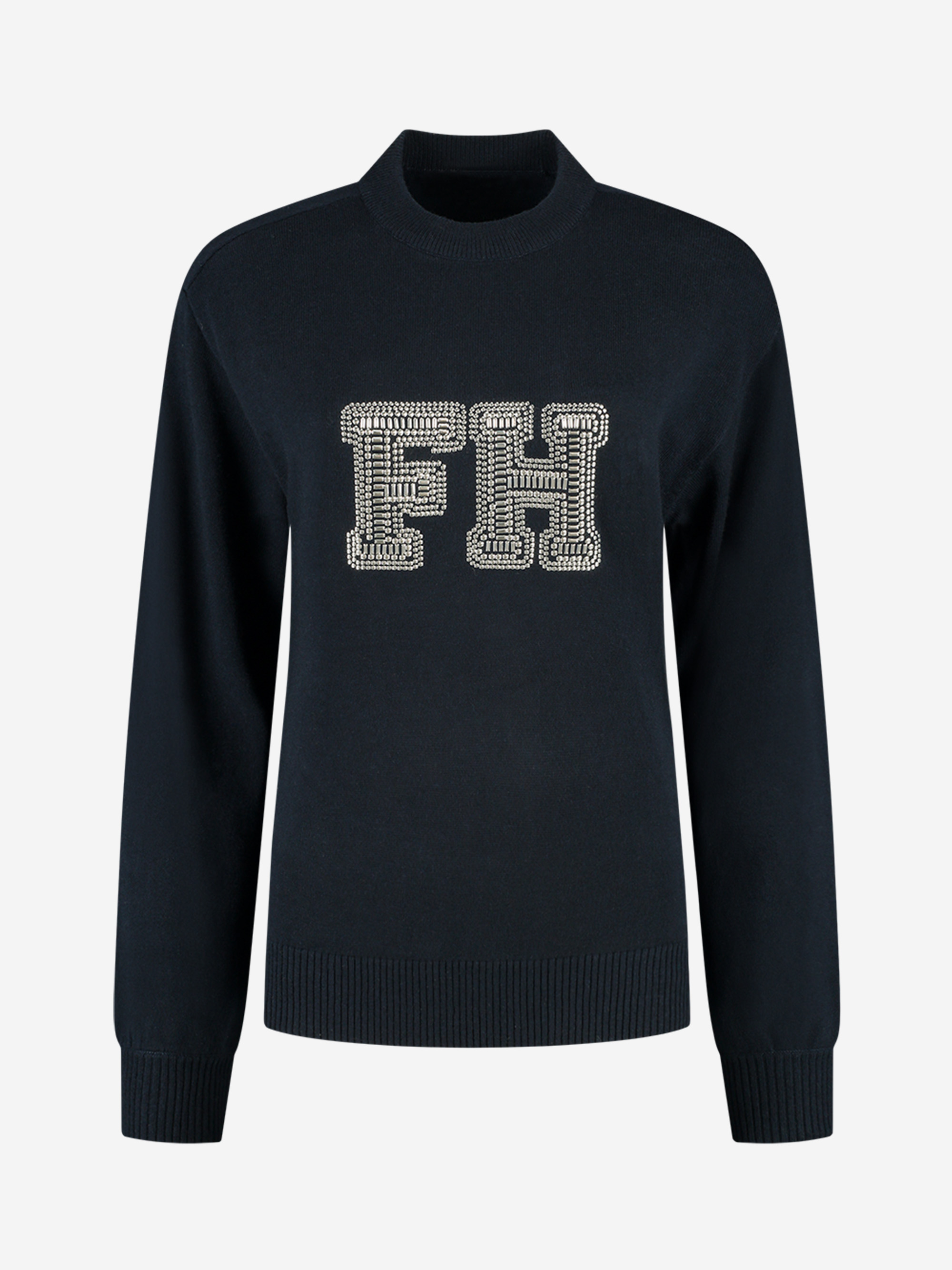 Trui met een FH logo van studs