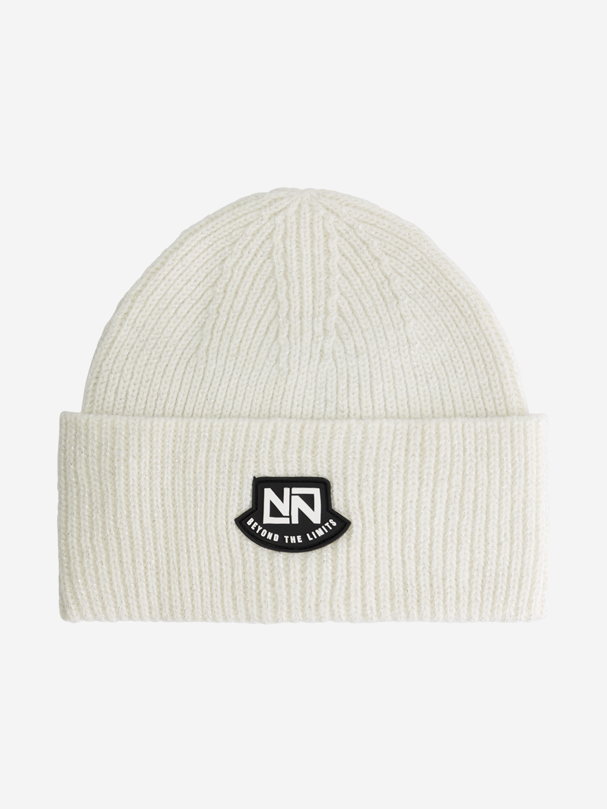Gebreide muts met NIK&NIK logo patch