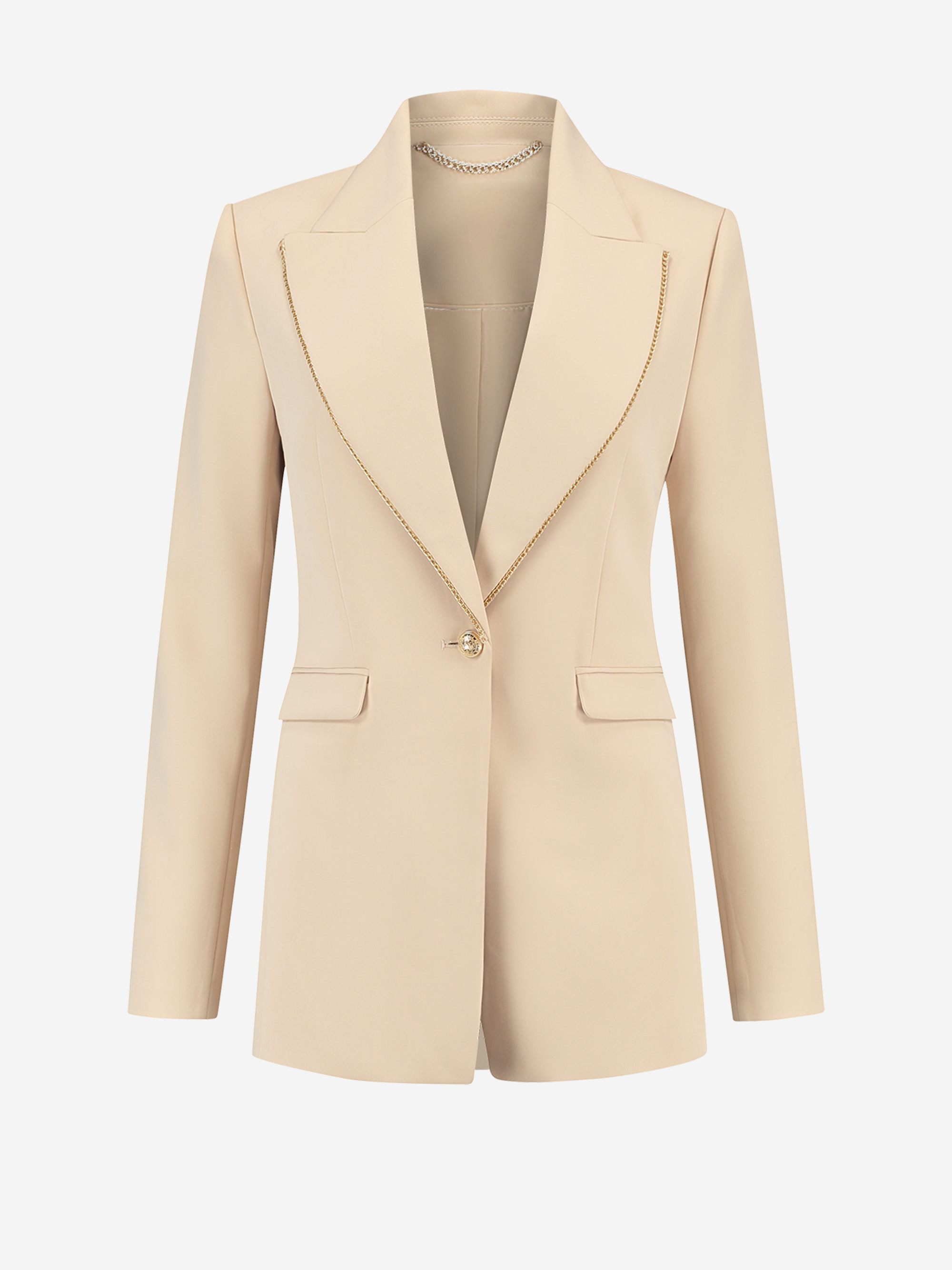 Blazer with tailored fit
