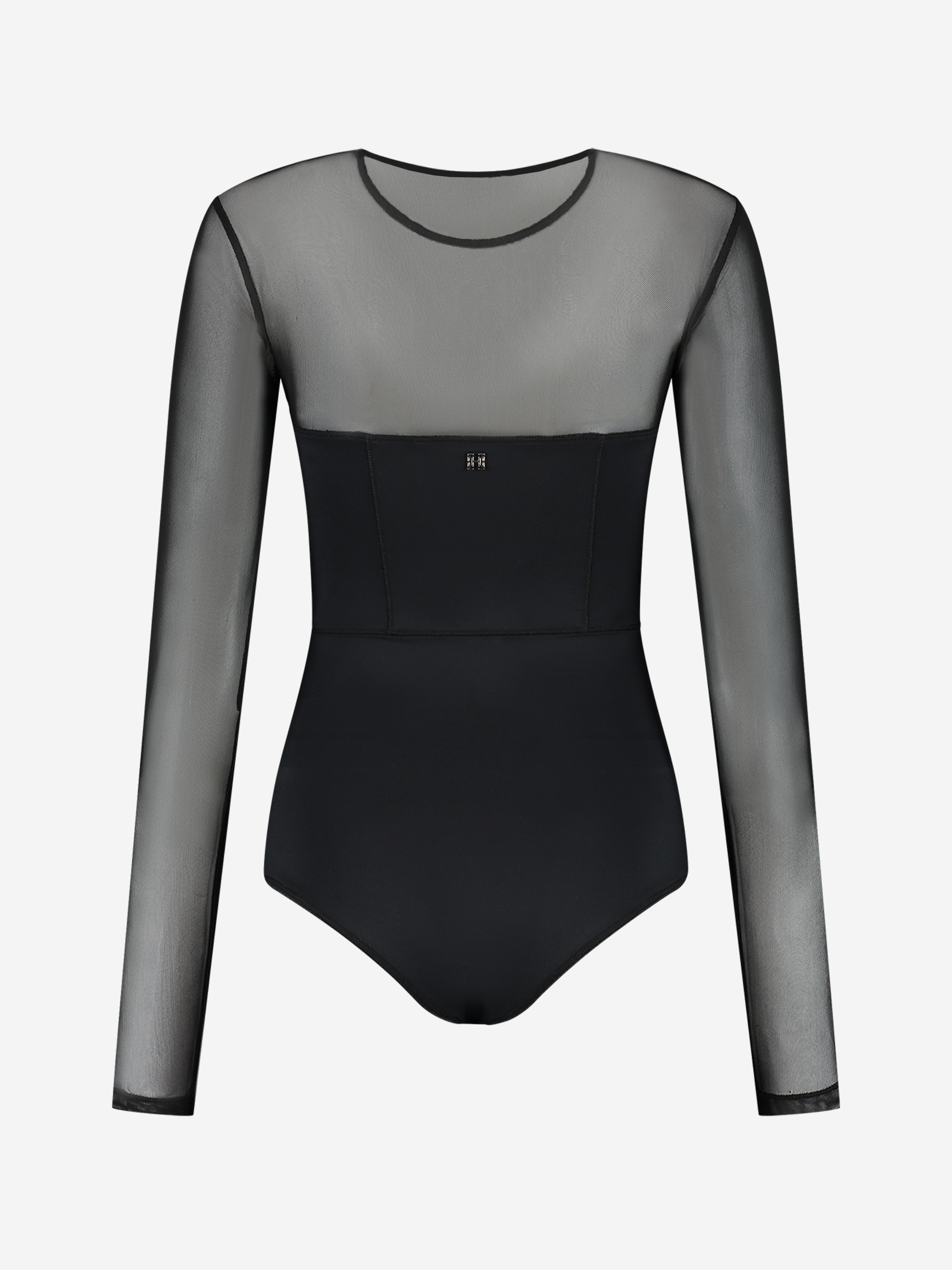 Body with mesh sleeves 